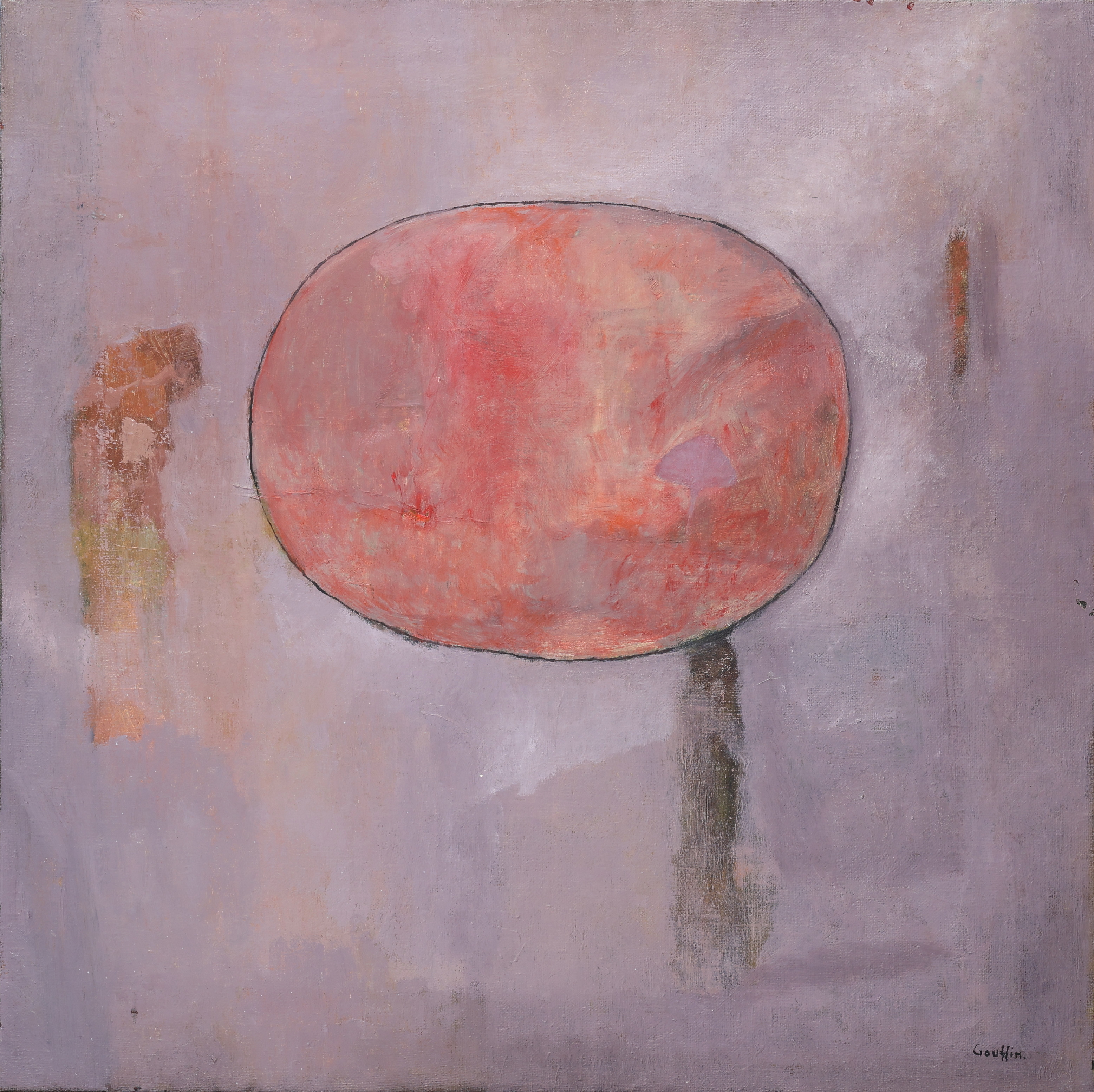 GUNNAR GAUFFIN. Olja på duk, signerad.