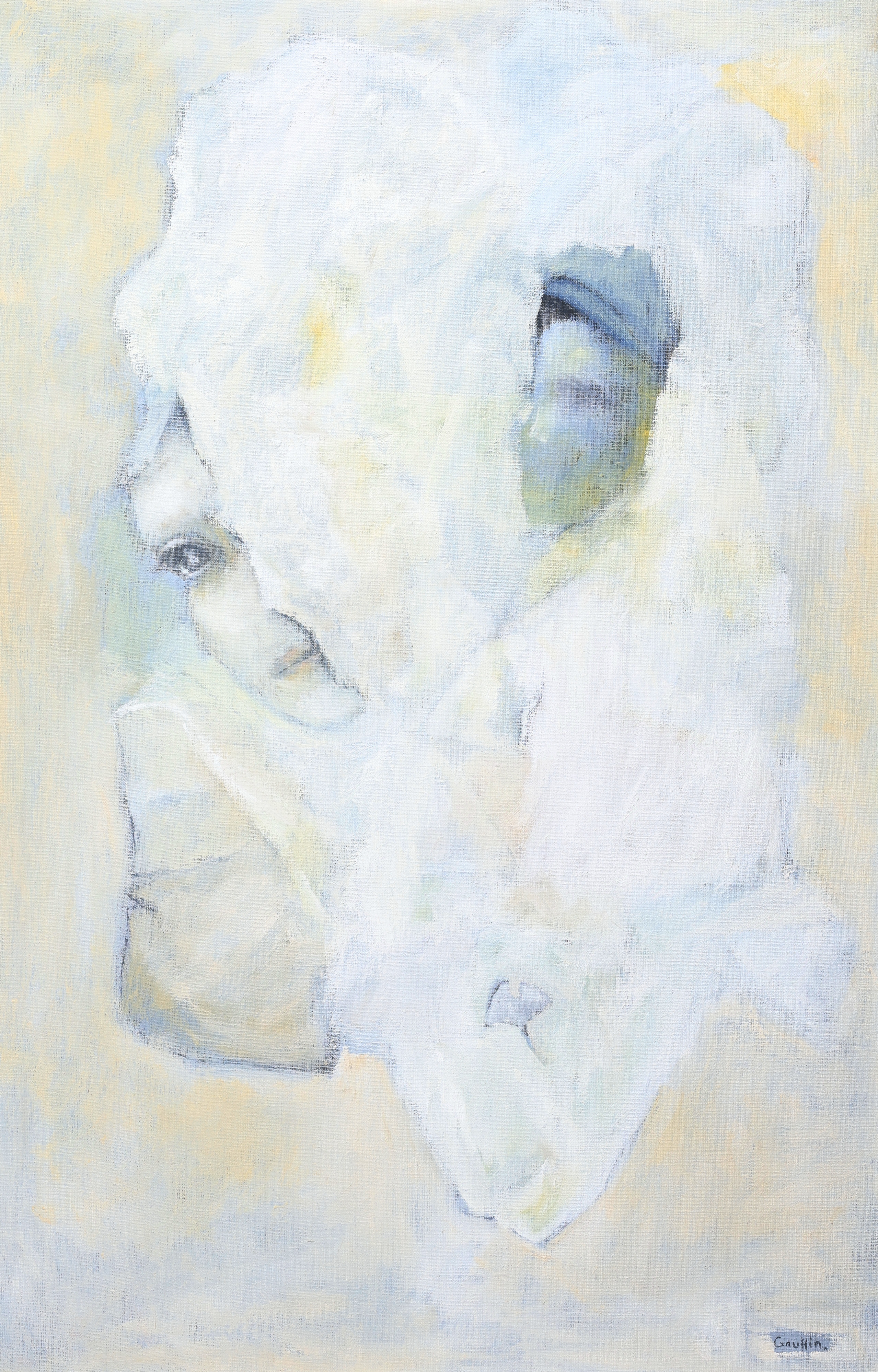 GUNNAR GAUFFIN. Olja på duk, signerad.