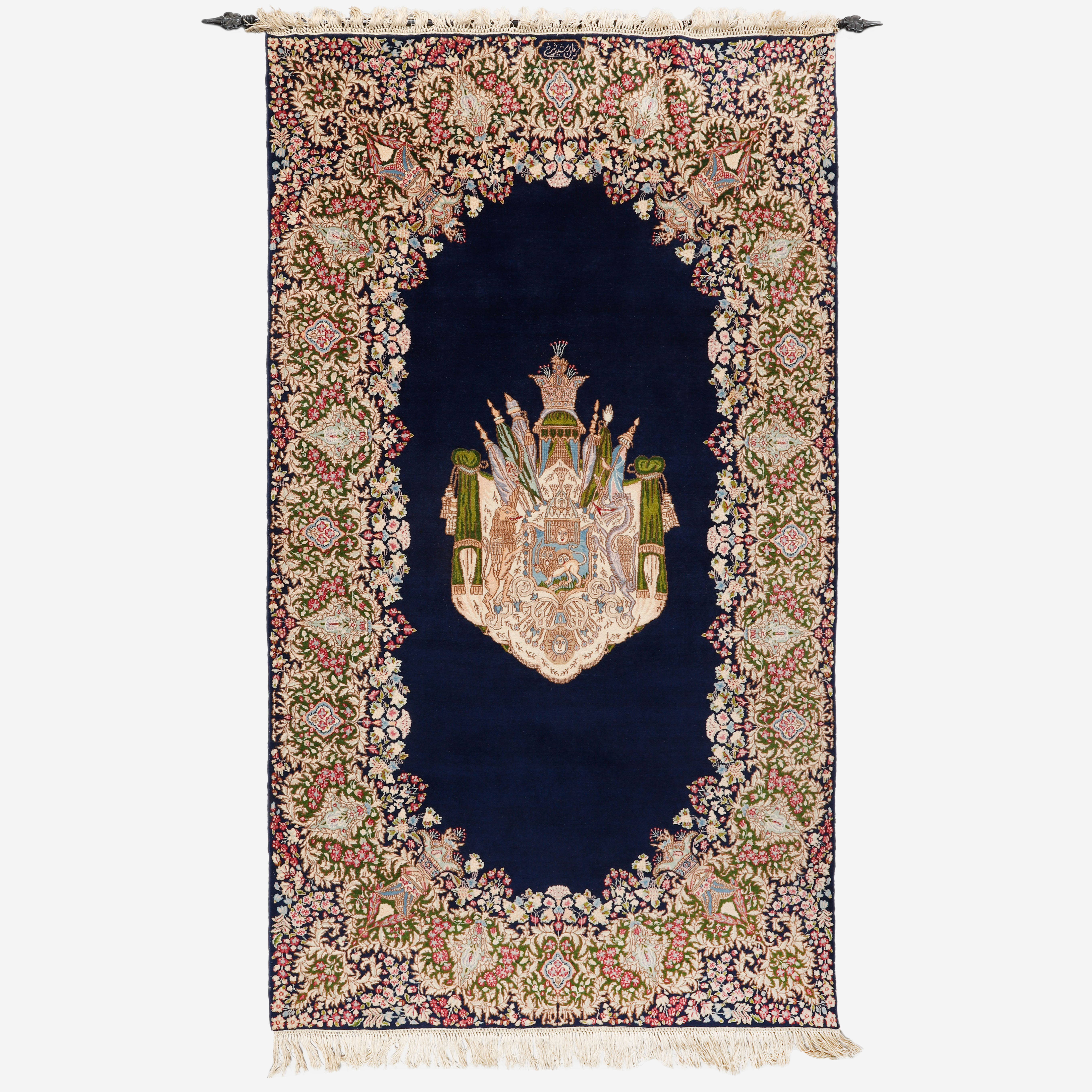 MATTA, Kirman, semiantik, "Shir-o-khorsid" signerad Rashid Farokhi.