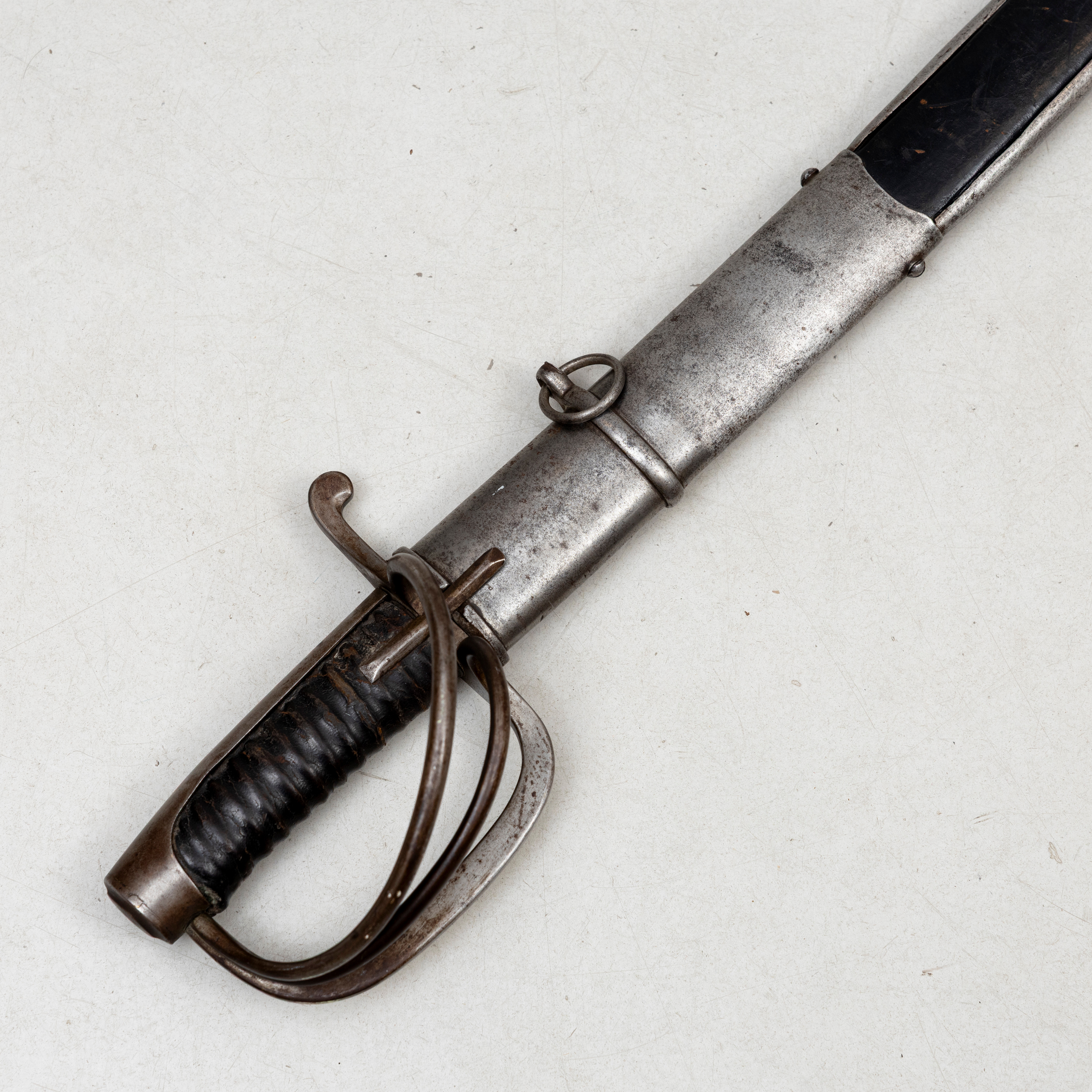 SABEL, med balja, Sverige m/1825 för manskap vid kavalleriet.