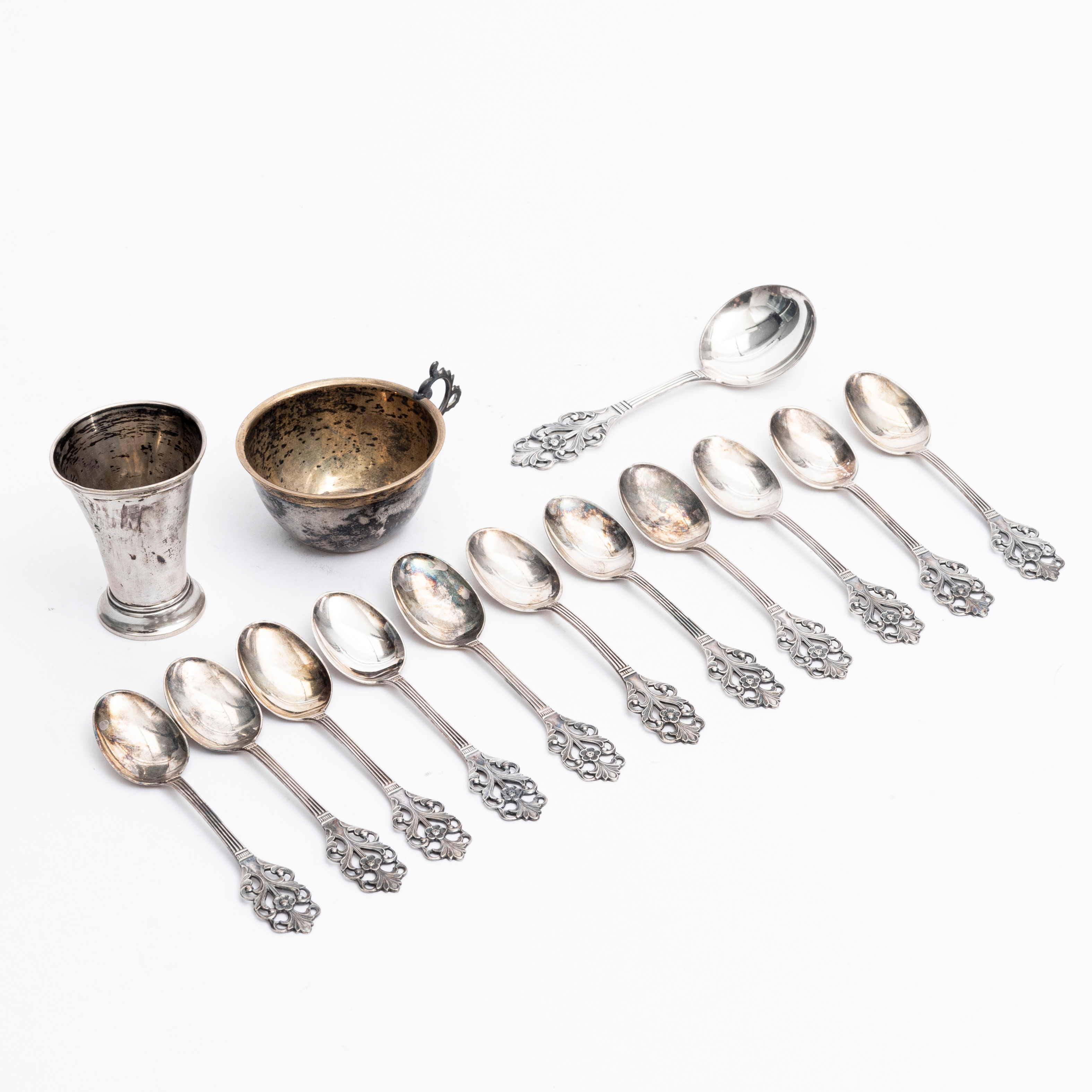 MOCCASKEDAR, 11 st, SYLTSKED, BÄGARE samt SUPKOPP, Norge samt Sverige.