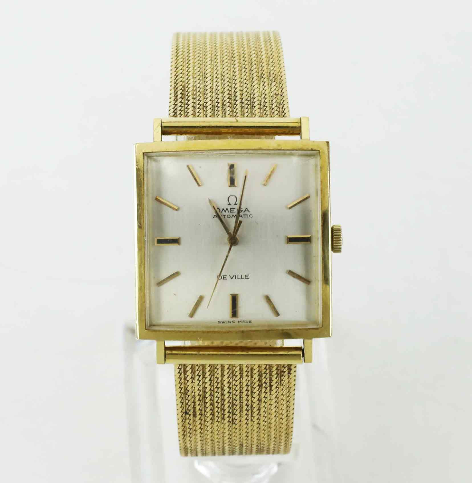 ARMBANDSUR, Omega De Ville, Guld 18K.