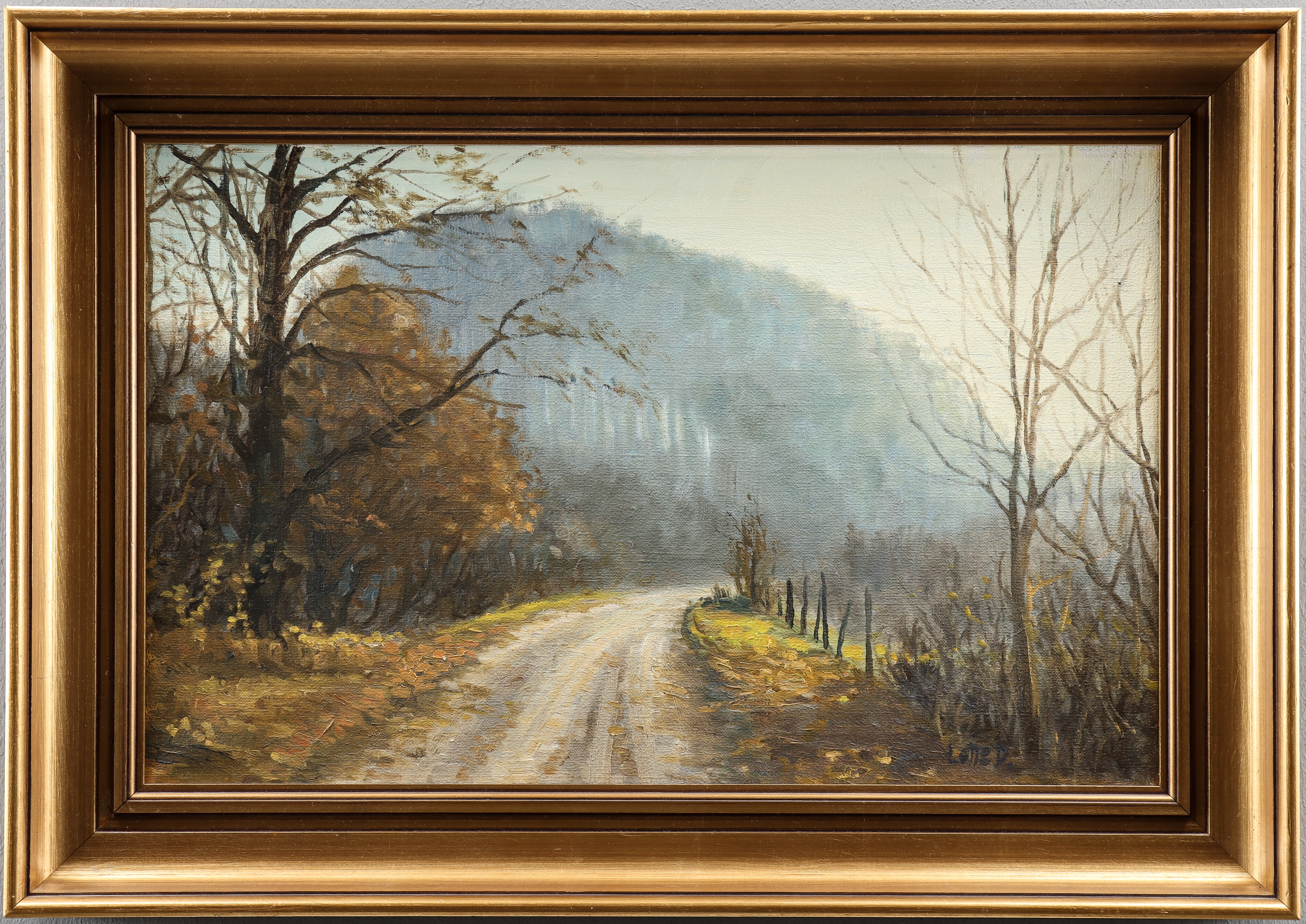 OIDENTIFIERAD KONSTNÄR olja på duk, signerad.