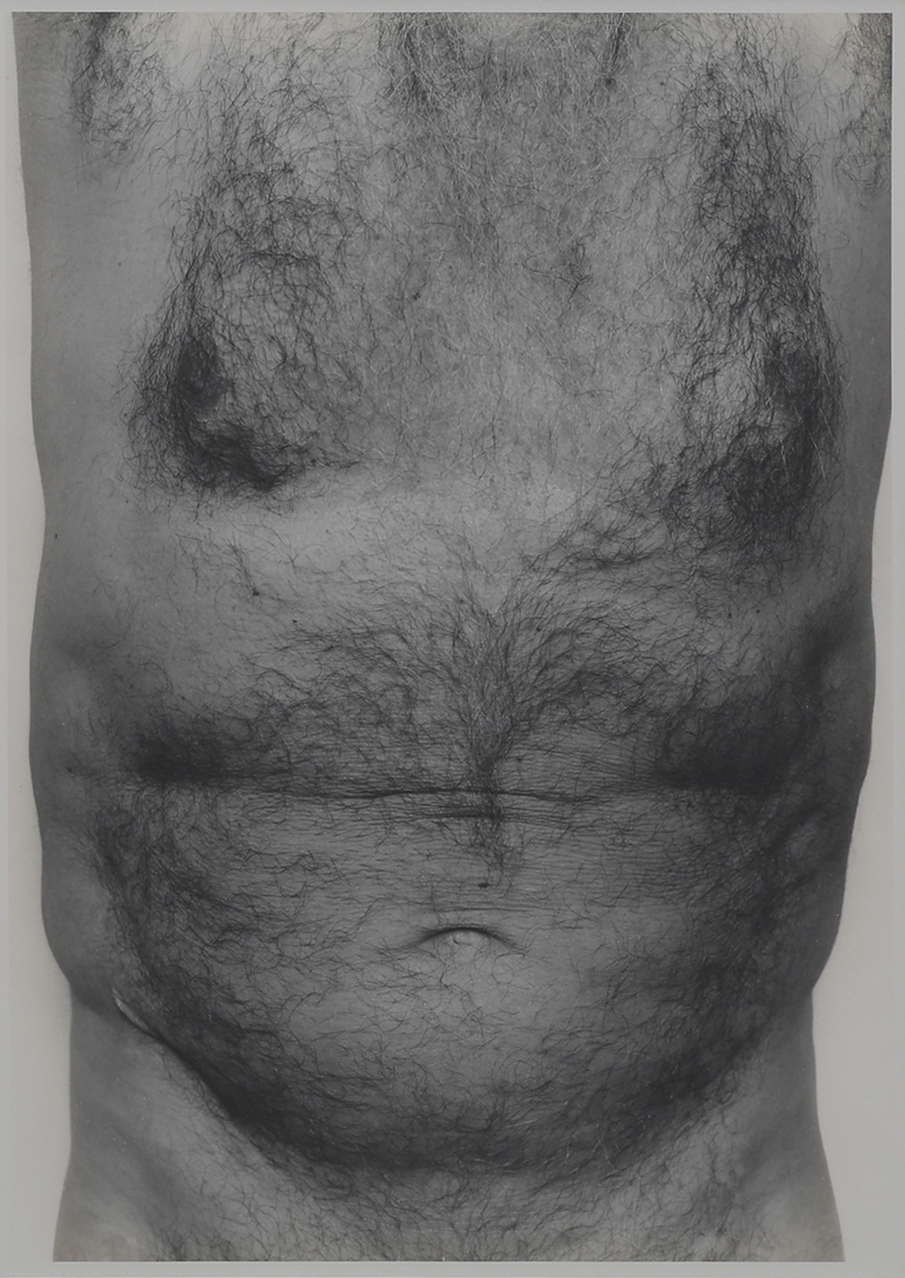 JOHN  COPLANS. SILVERGELATINKOPIA, "SELF PORTRAIT, TORSO FRONT 1984", SIGNERAD, NUMRERAD 4/12 OCH DATERAD 1984.