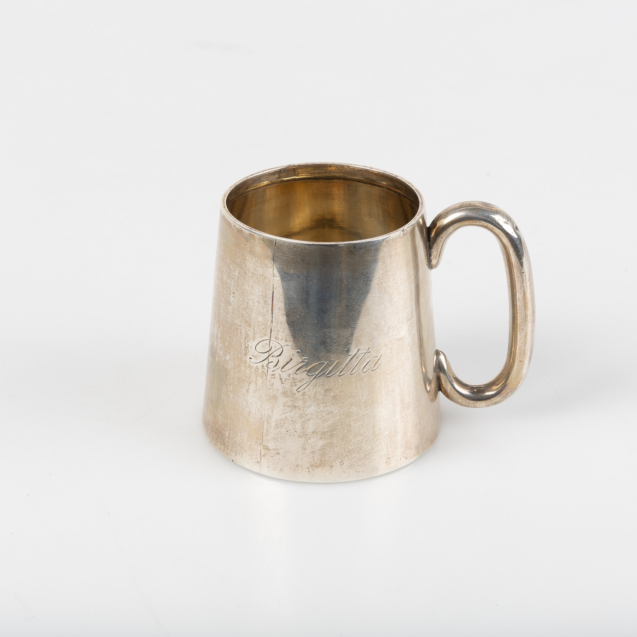 MUGG, sterlingsilver, Cornelius Saunders & Francis Shepard, Birmingham, England, 1897.
