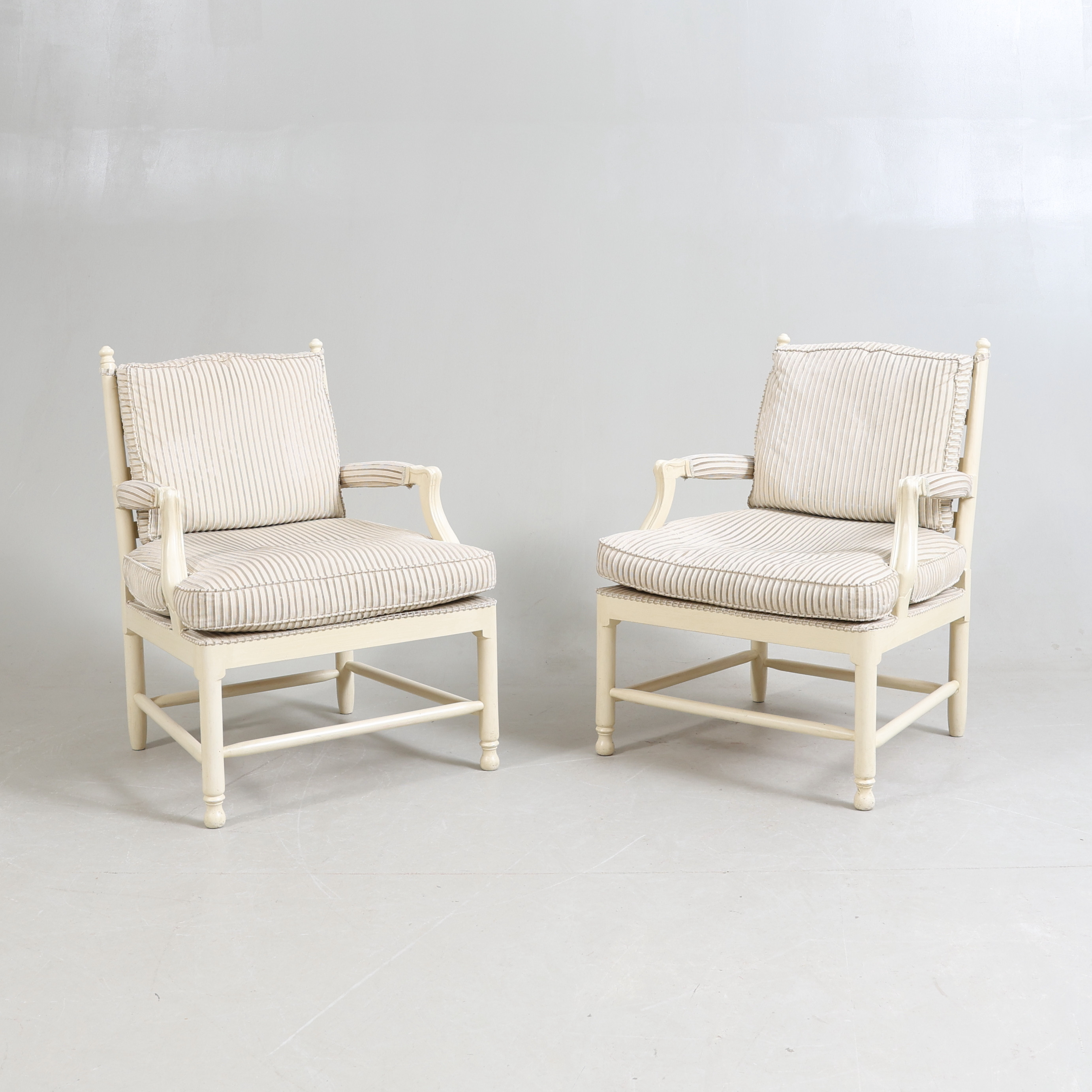 KARMSTOL, 1 par, Gripsholmsmodell, 1900-talets.