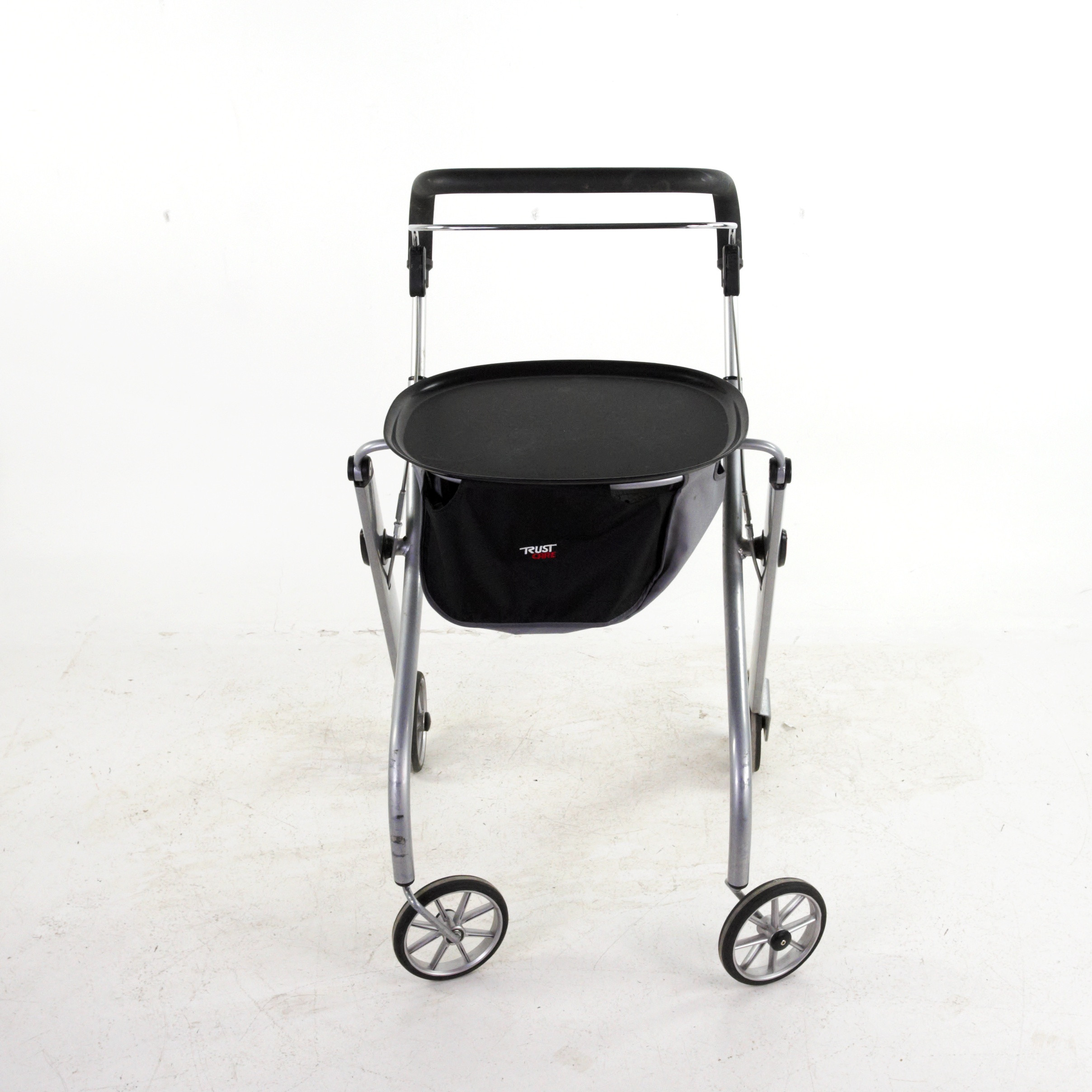 RULLATOR, aluminium, bricka med underliggande korg, Trust, nutida.