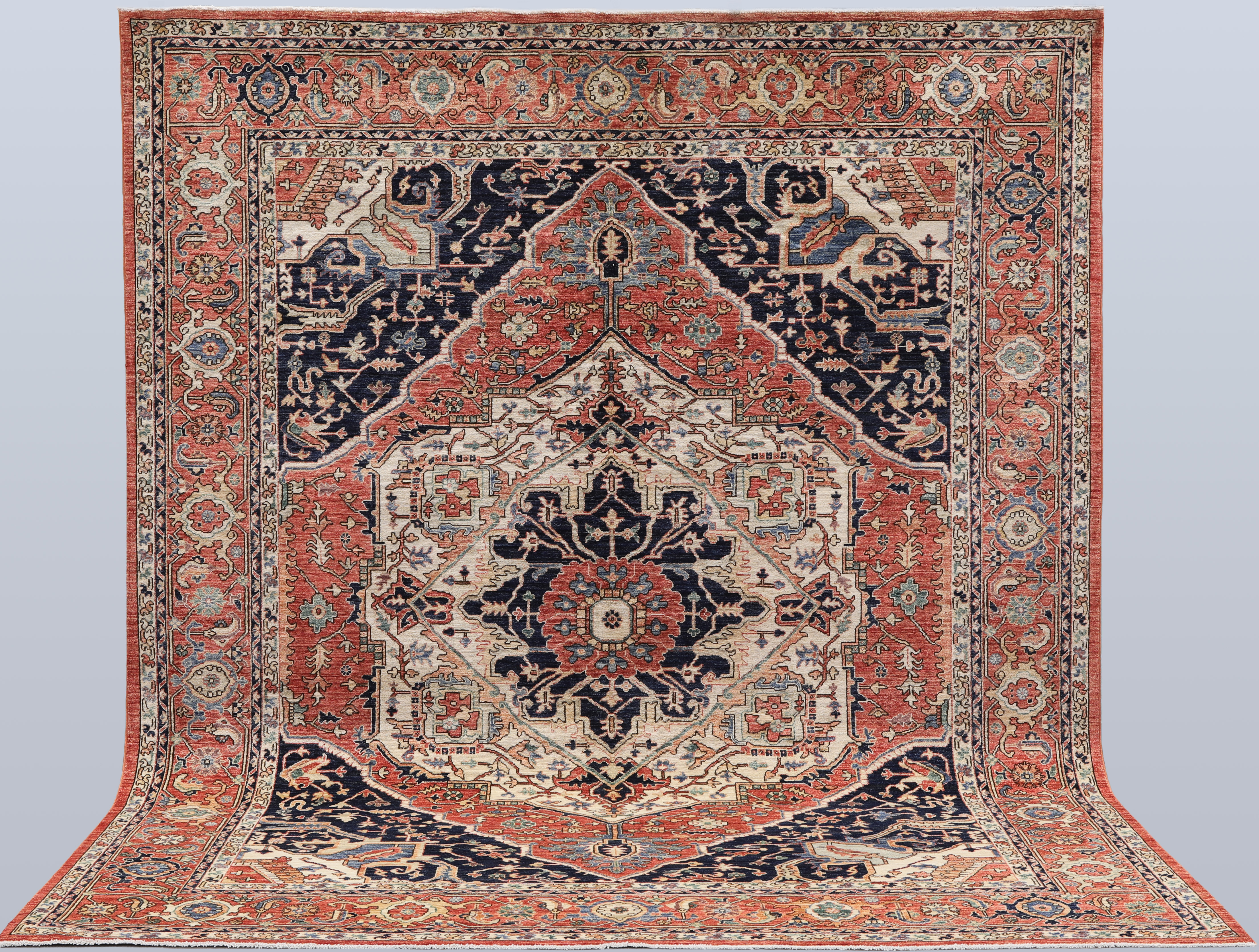 MATTA. Zigler - Heriz design, 297 x 247 cm.