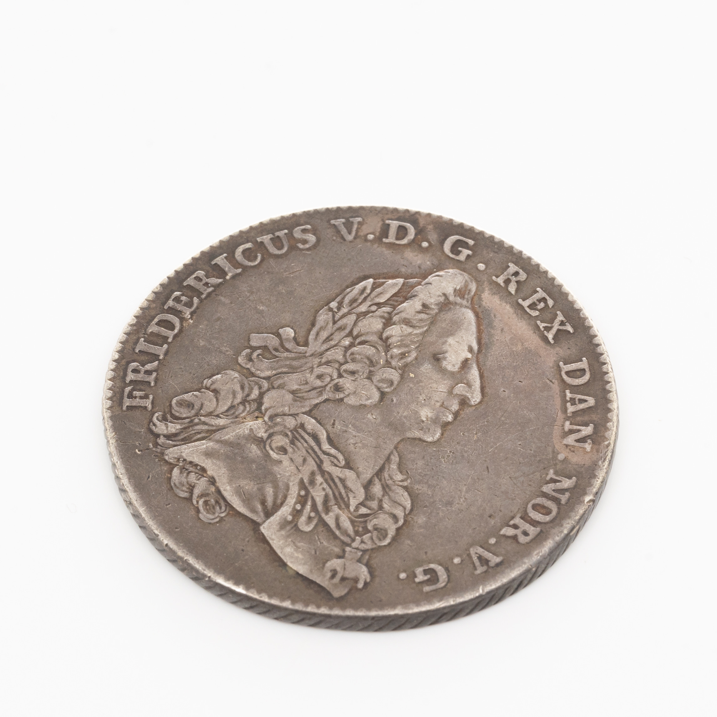 SILVERMYNT, 6 Mark "Reisedaler", 1749, Frederik V.
