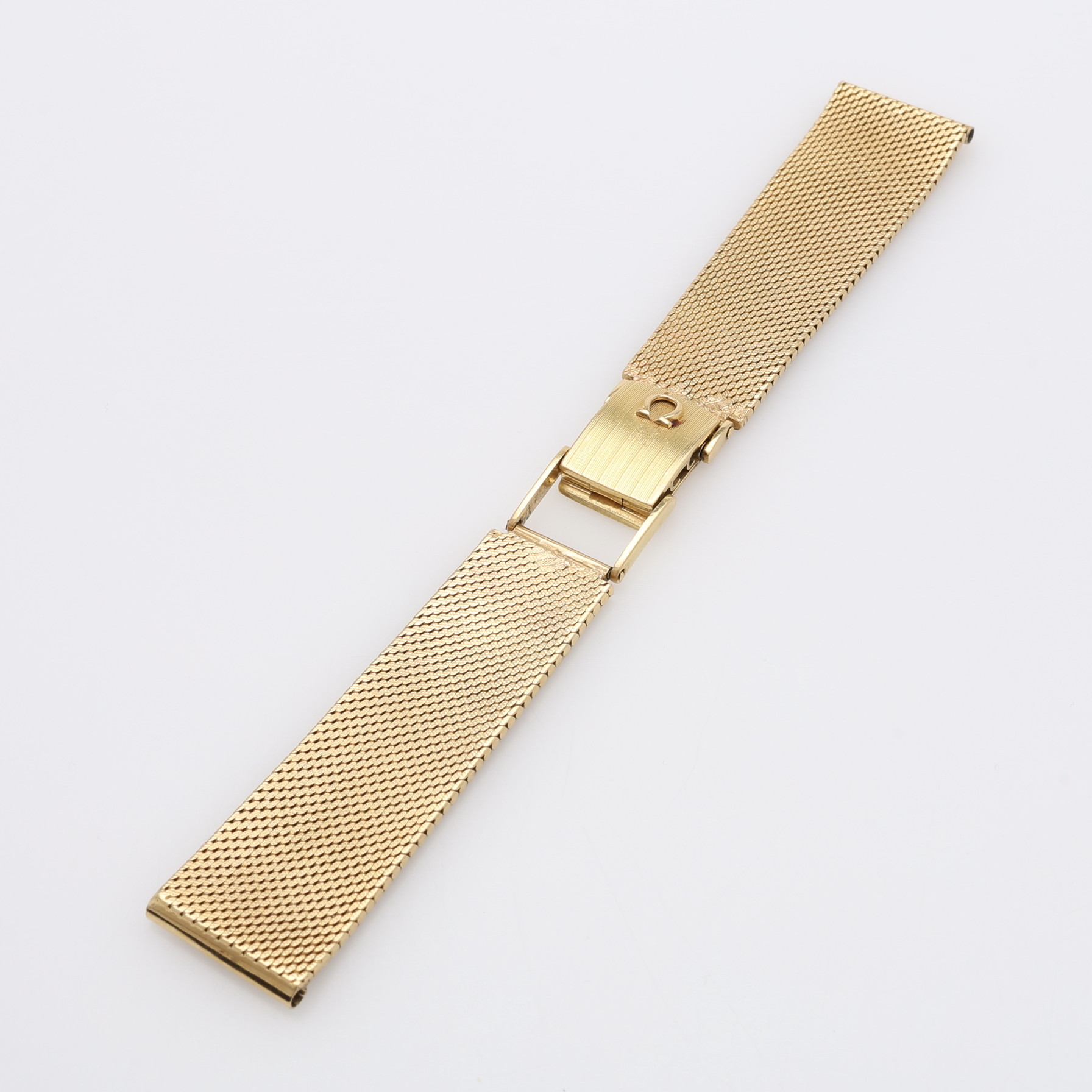 LÄNK TILL ARMBANDSUR, 18K GULD, OMEGA, Ca. 41,9 g.