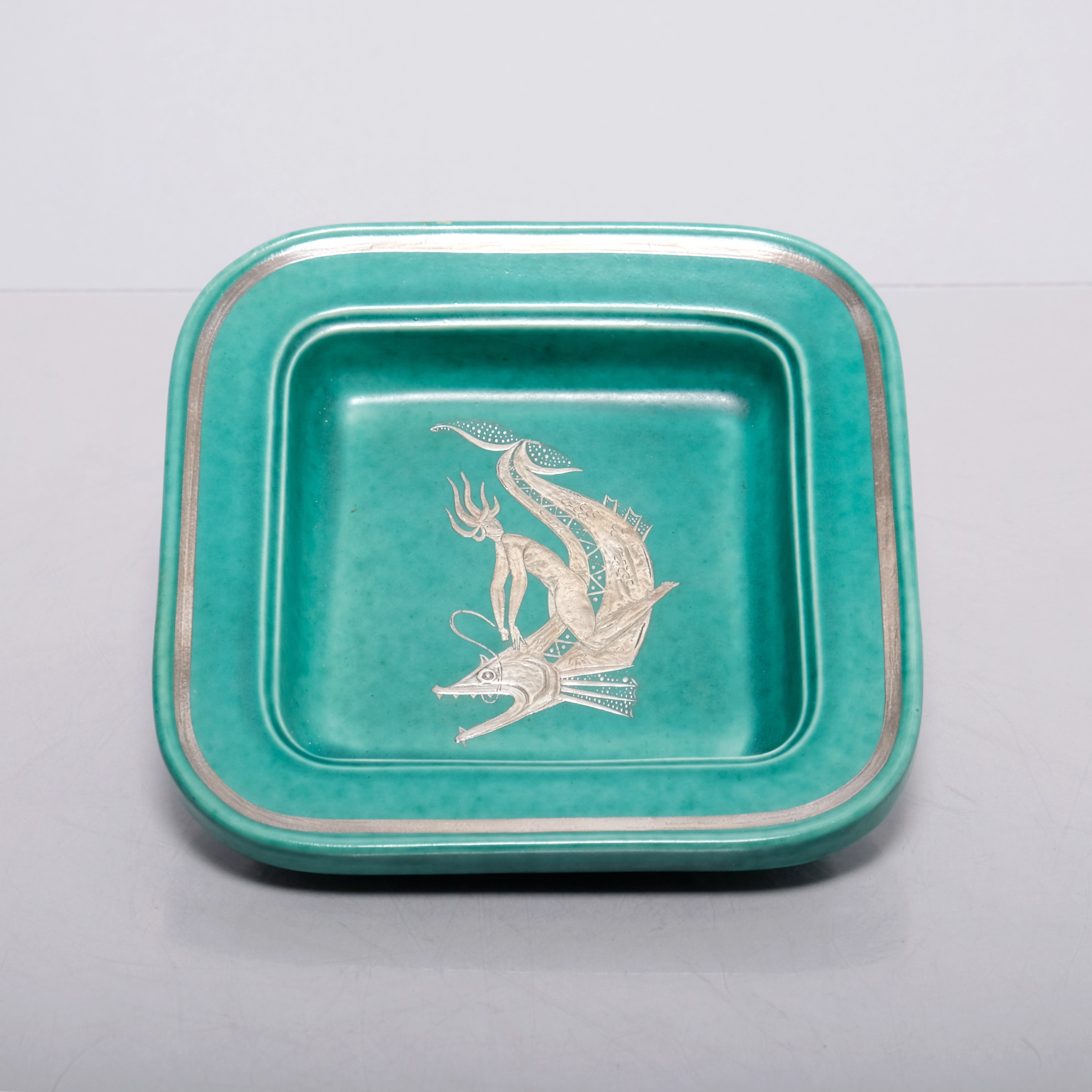 WILHELM KÅGE. Fat, Nr 1196, Stengods, Argenta, Gustavsberg Sweden.