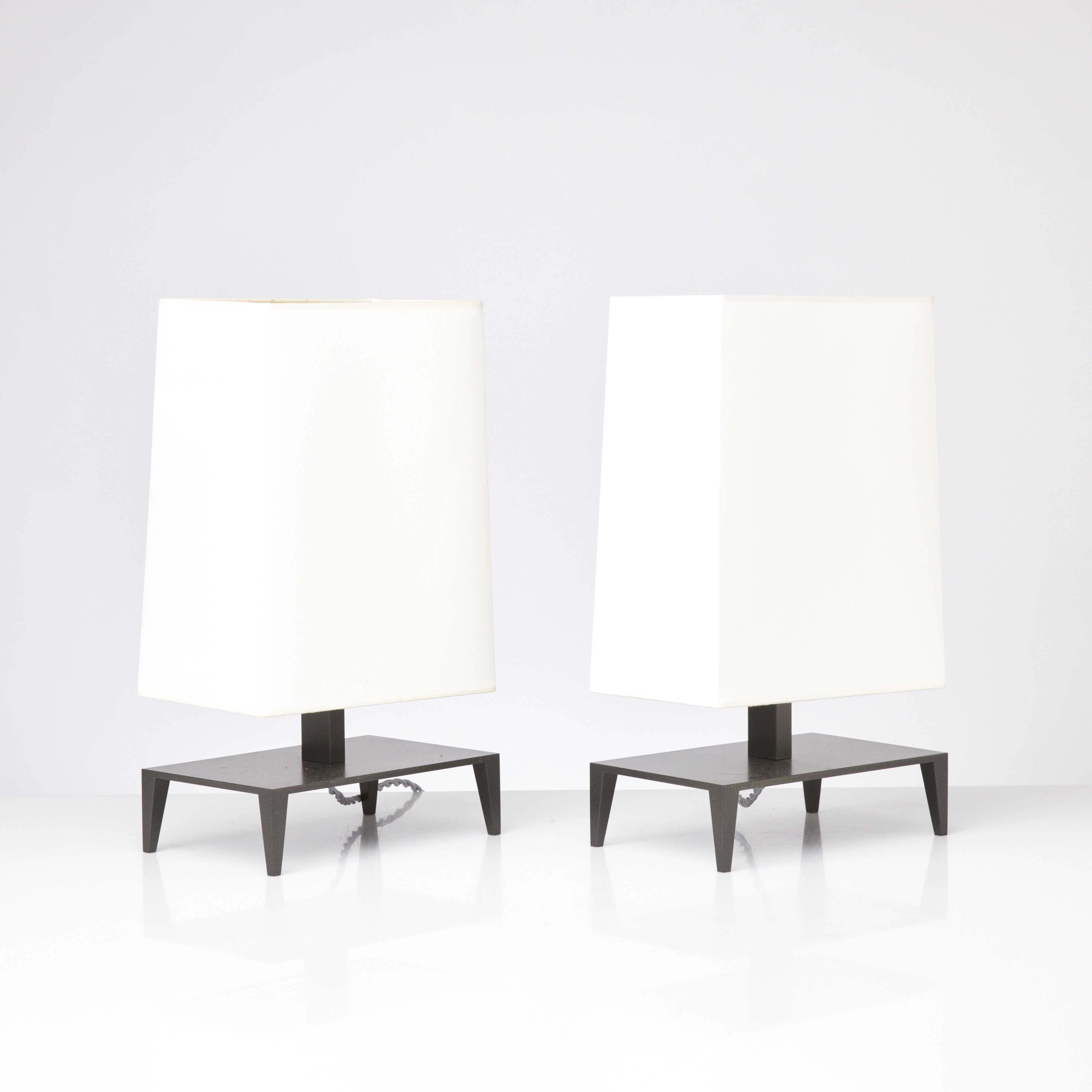 BORDSLAMPOR. 1 par, "Galerne", Christian Liaigre, Italien.