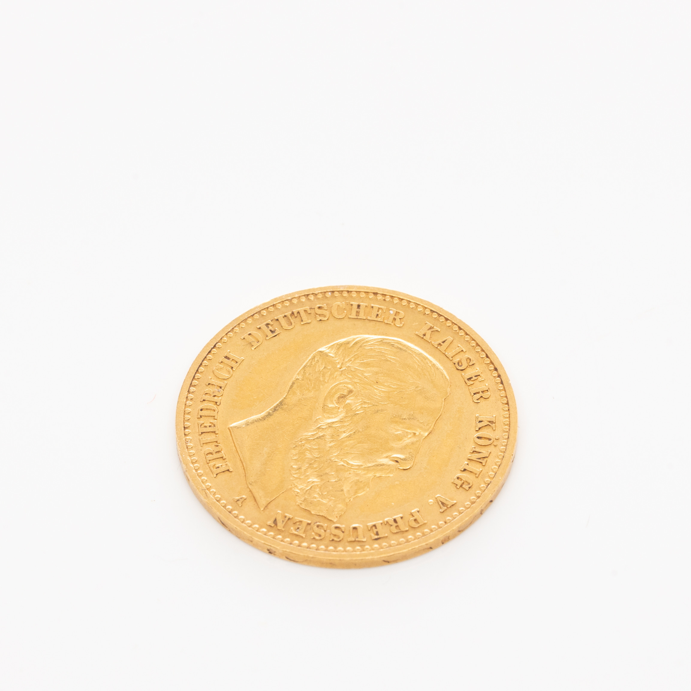 GULDMYNT, 10 Mark, 1888, 21.6K guld.