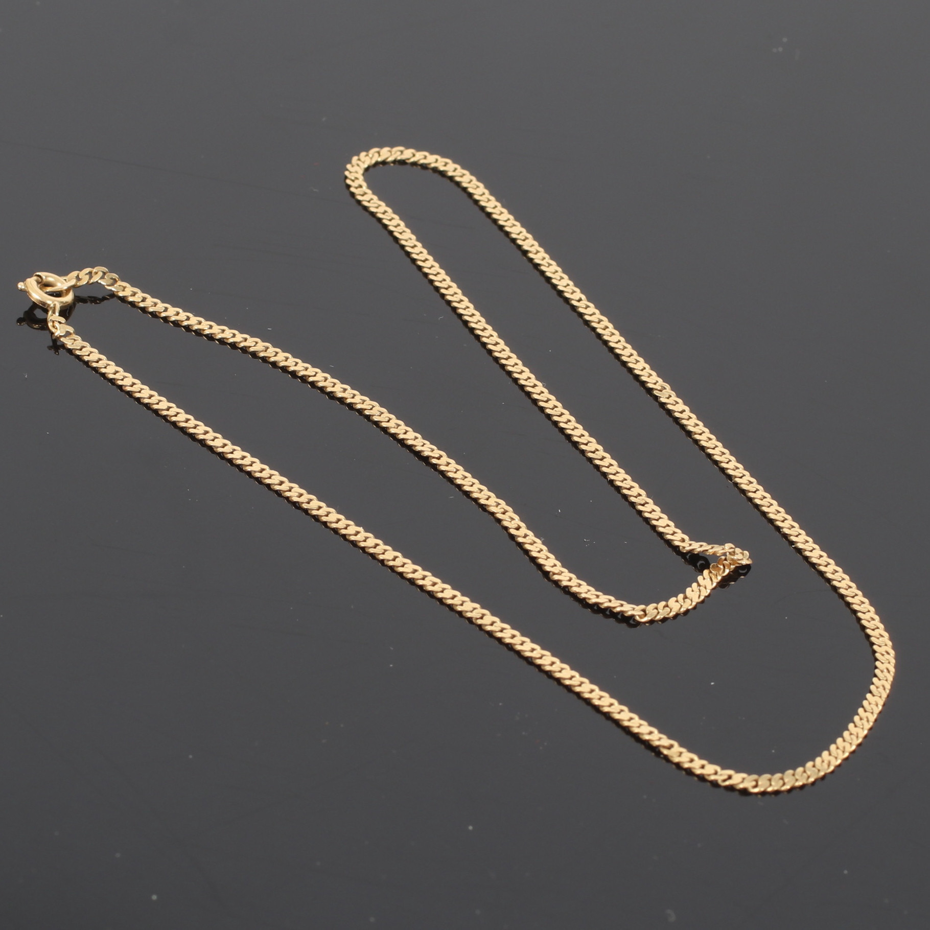 COLLIER, 18k guld, "pansarlänk", Bernhard Hertz Aktiebolaget. 1926.