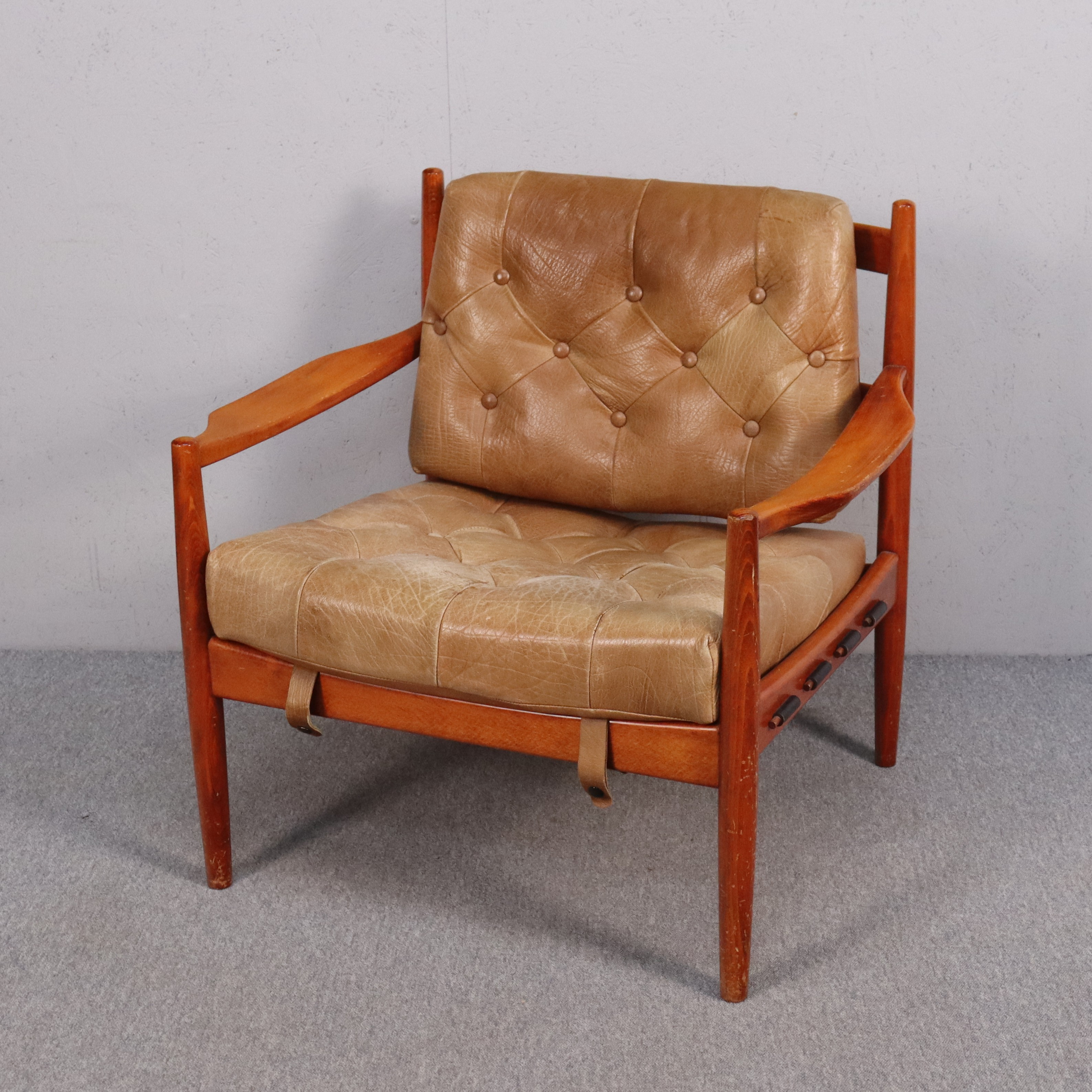 INGEMAR THILLMARK. "Läckö", fåtölj, OPE Möbler, 1960-tal.