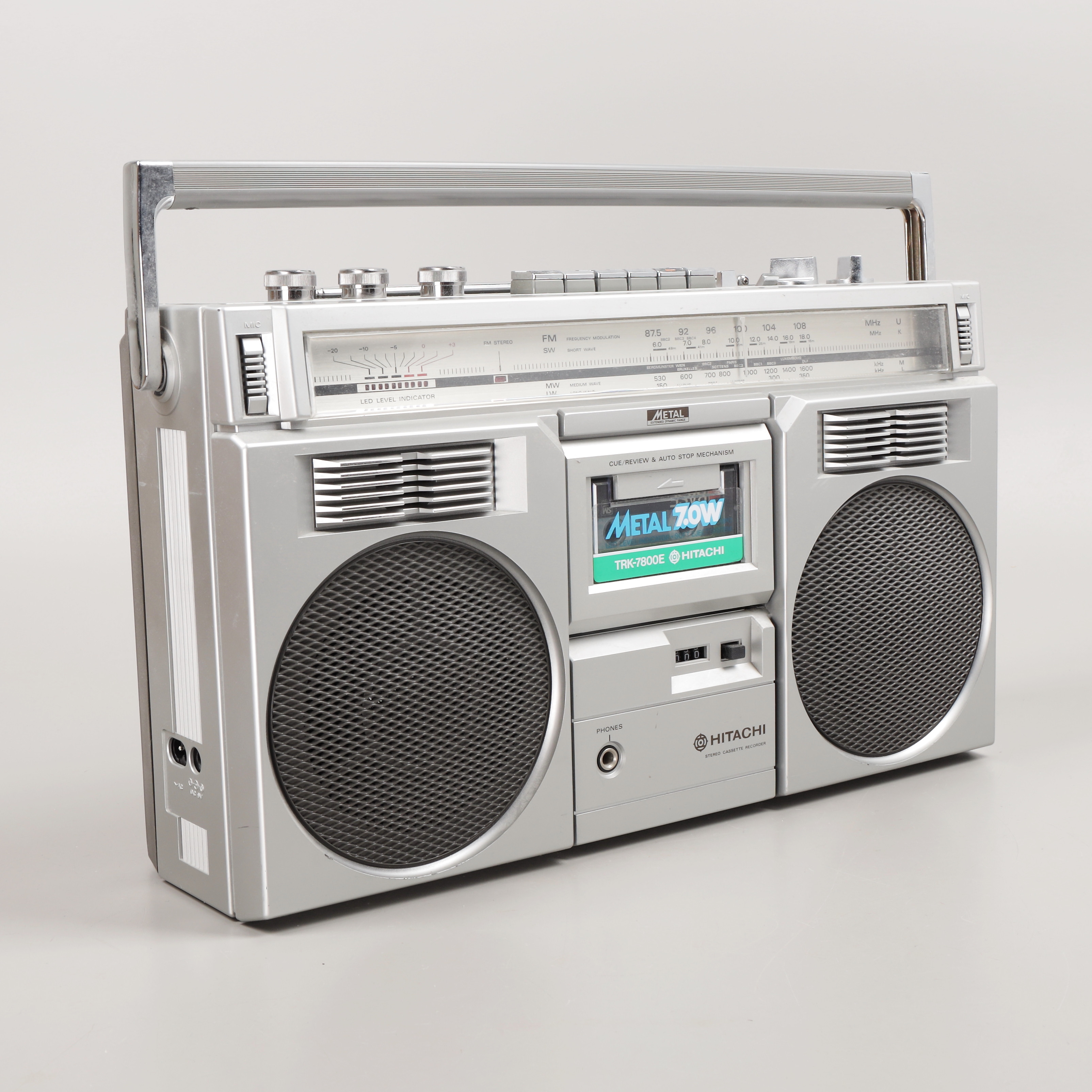 KASSETTRADIO, Hitachi, 1900-talets andra hälft.