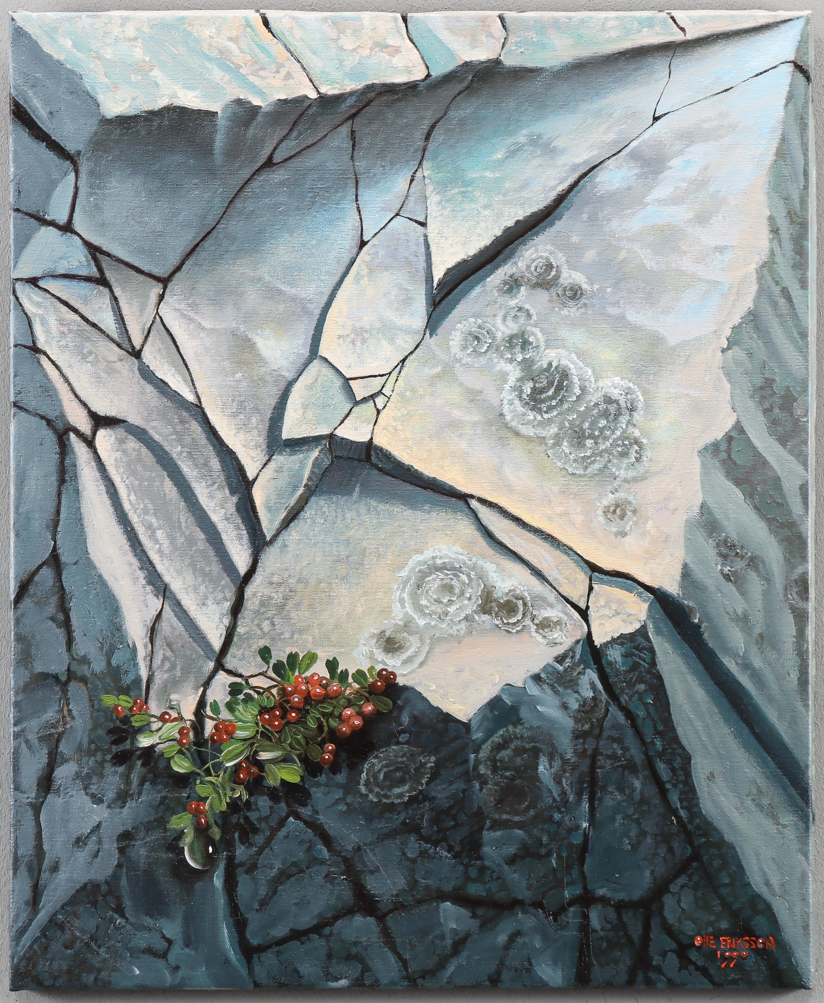 OLLE "DROPPEN" ERIKSSON. "Lingonklippa".