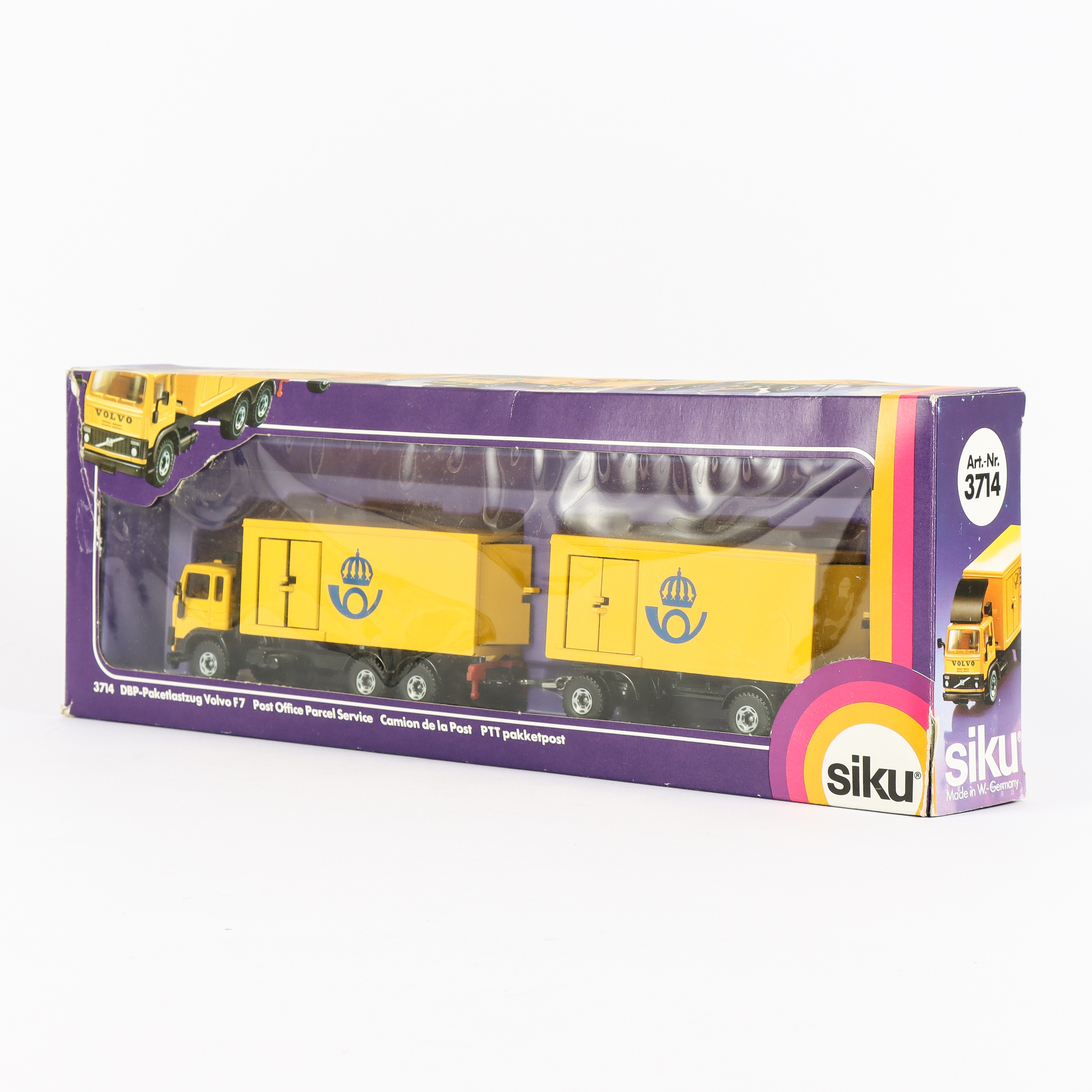 LÅNGTRADERE Posten, Volvo, Siku.