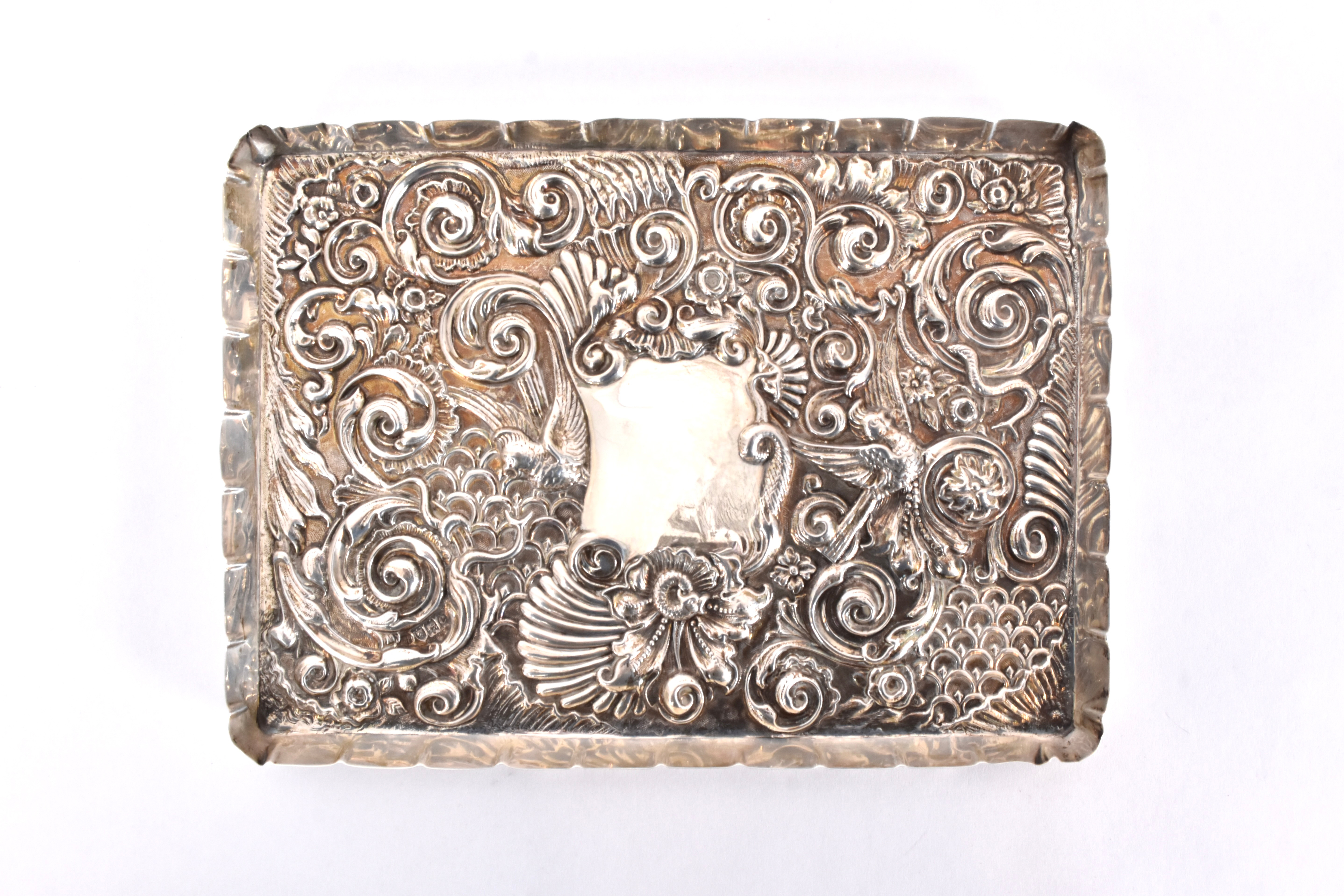 PRYDNADSBRICKA; sterlingsilver, William Gibson & John Langman London 1897.