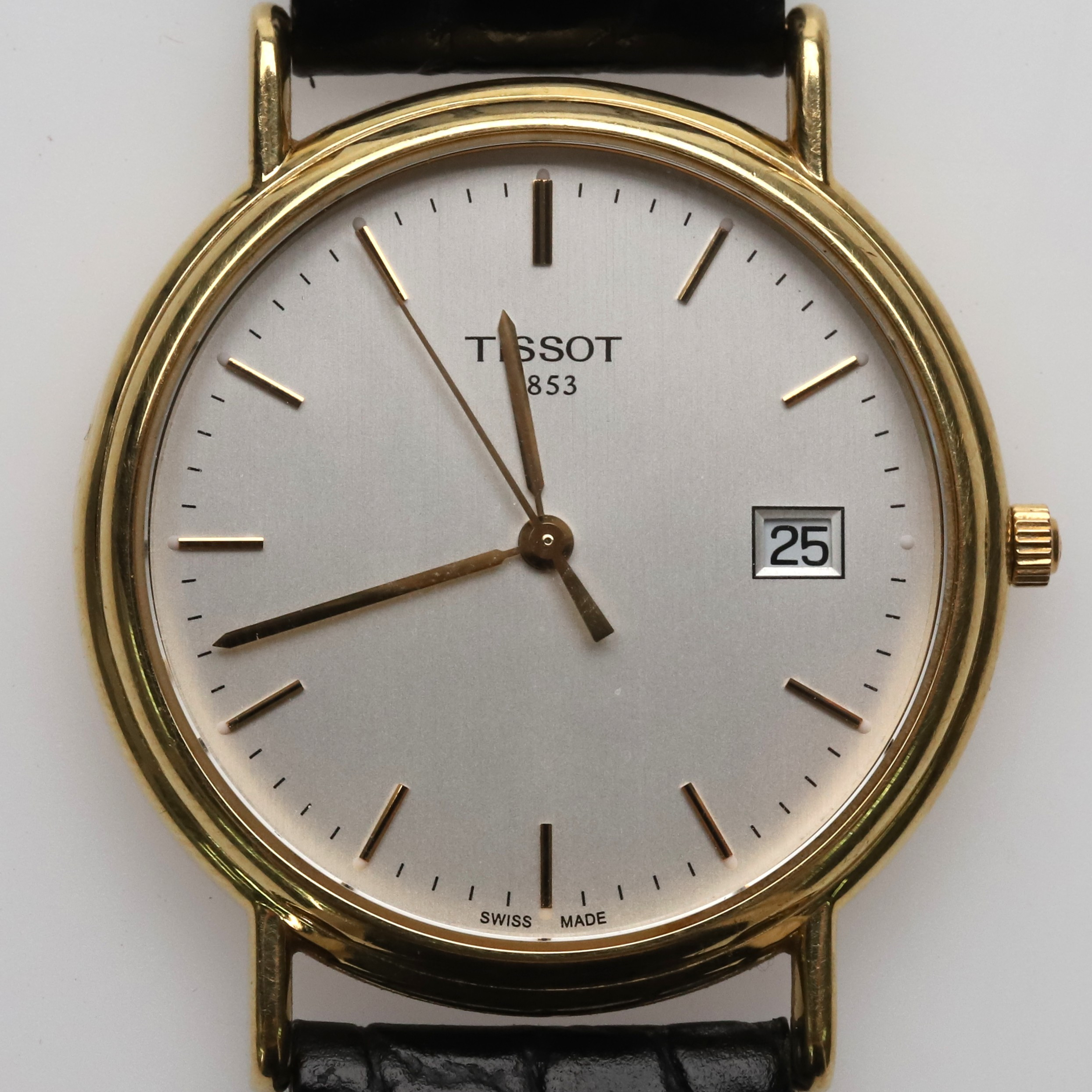 Armbandsur, Tissot, 18K guld, Ø 33 mm.