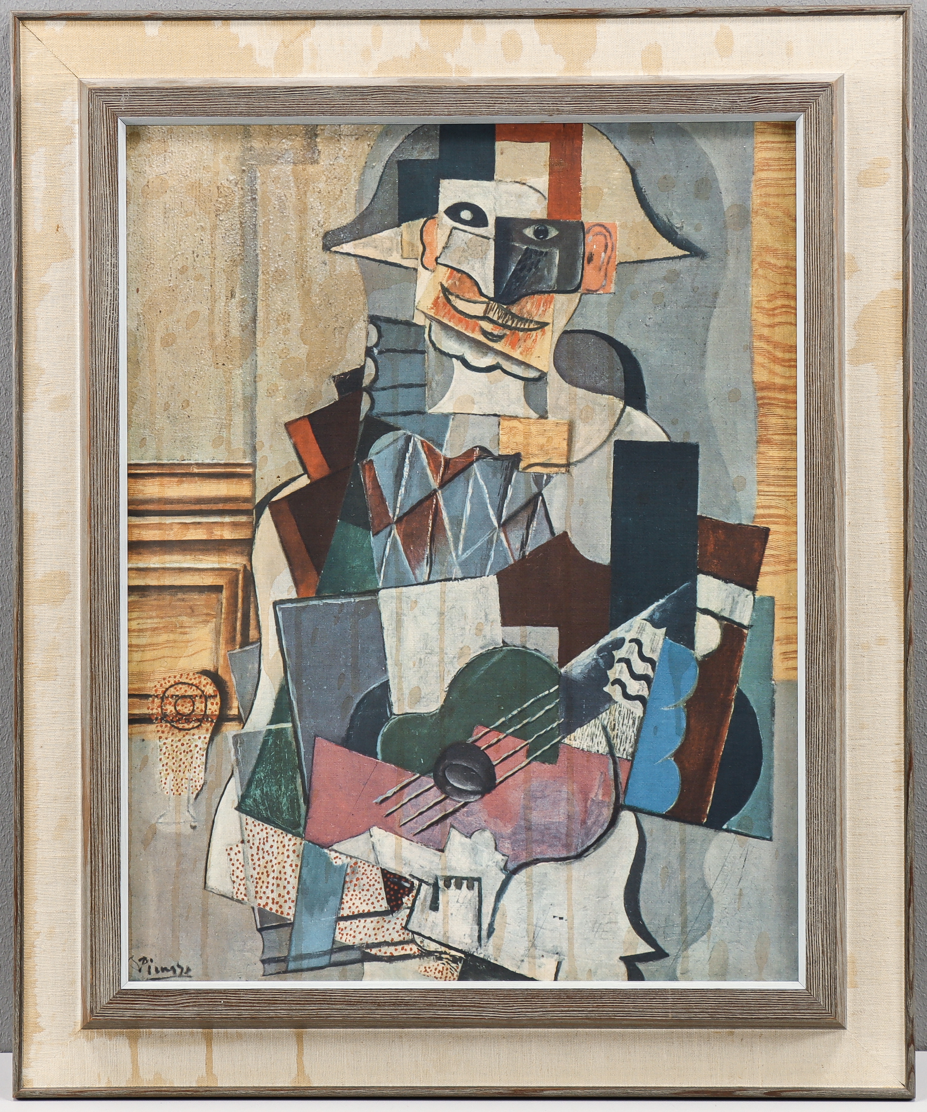 PABLO PICASSO. EFTER. Kubistisk komposition.