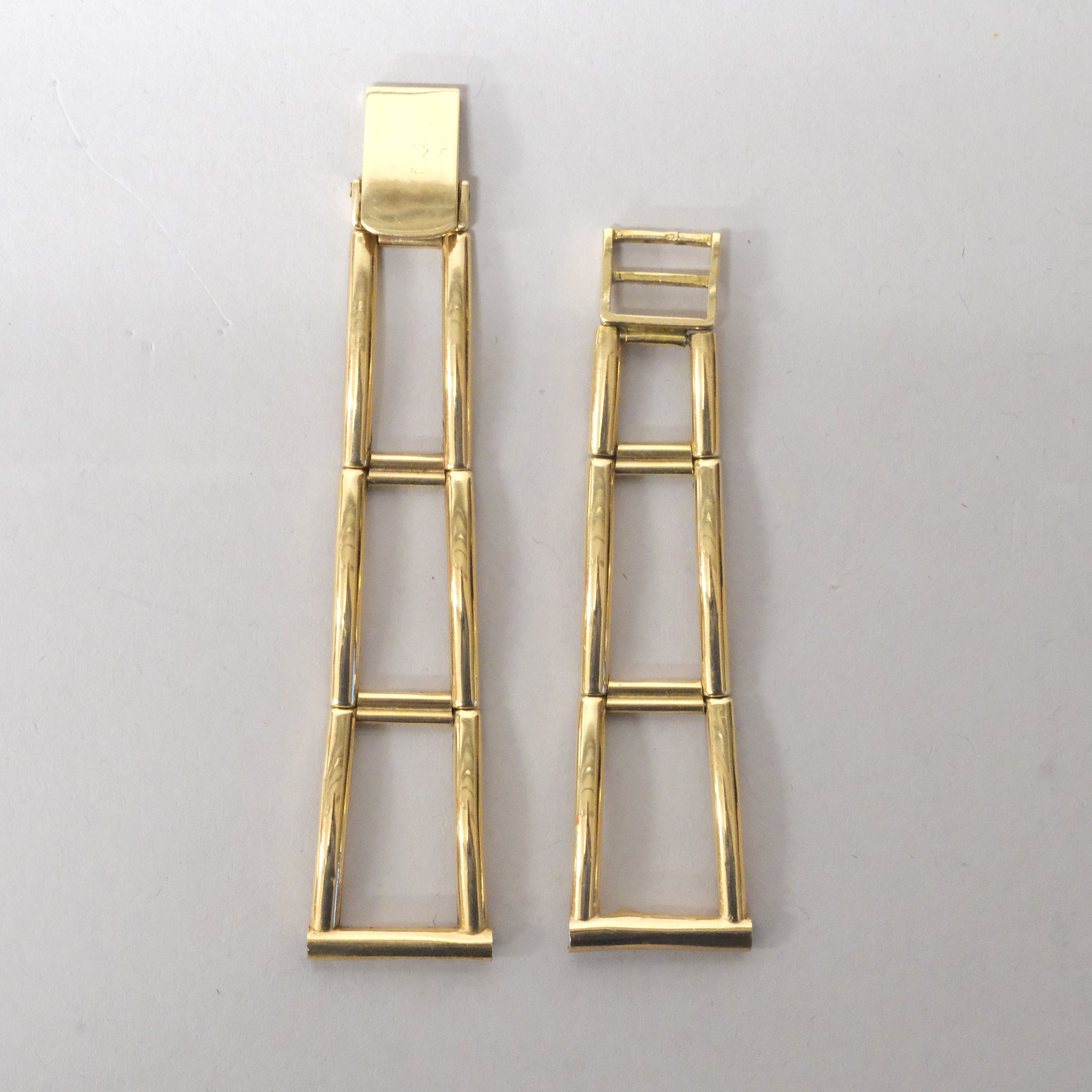 KLOCKARMBAND, 18K GULD.