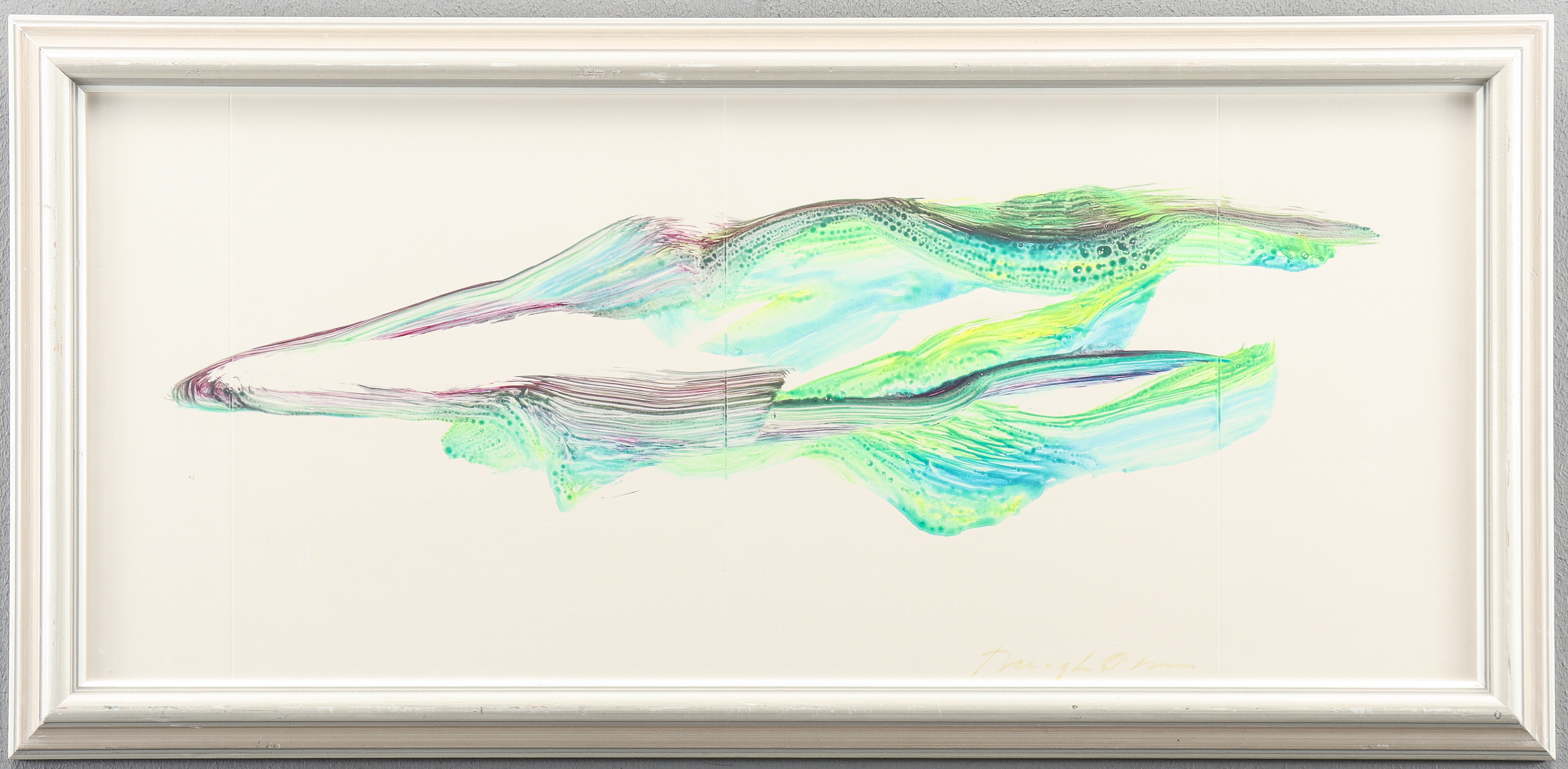 BENGT OLSON. BLANDTEKNIK, signerad.