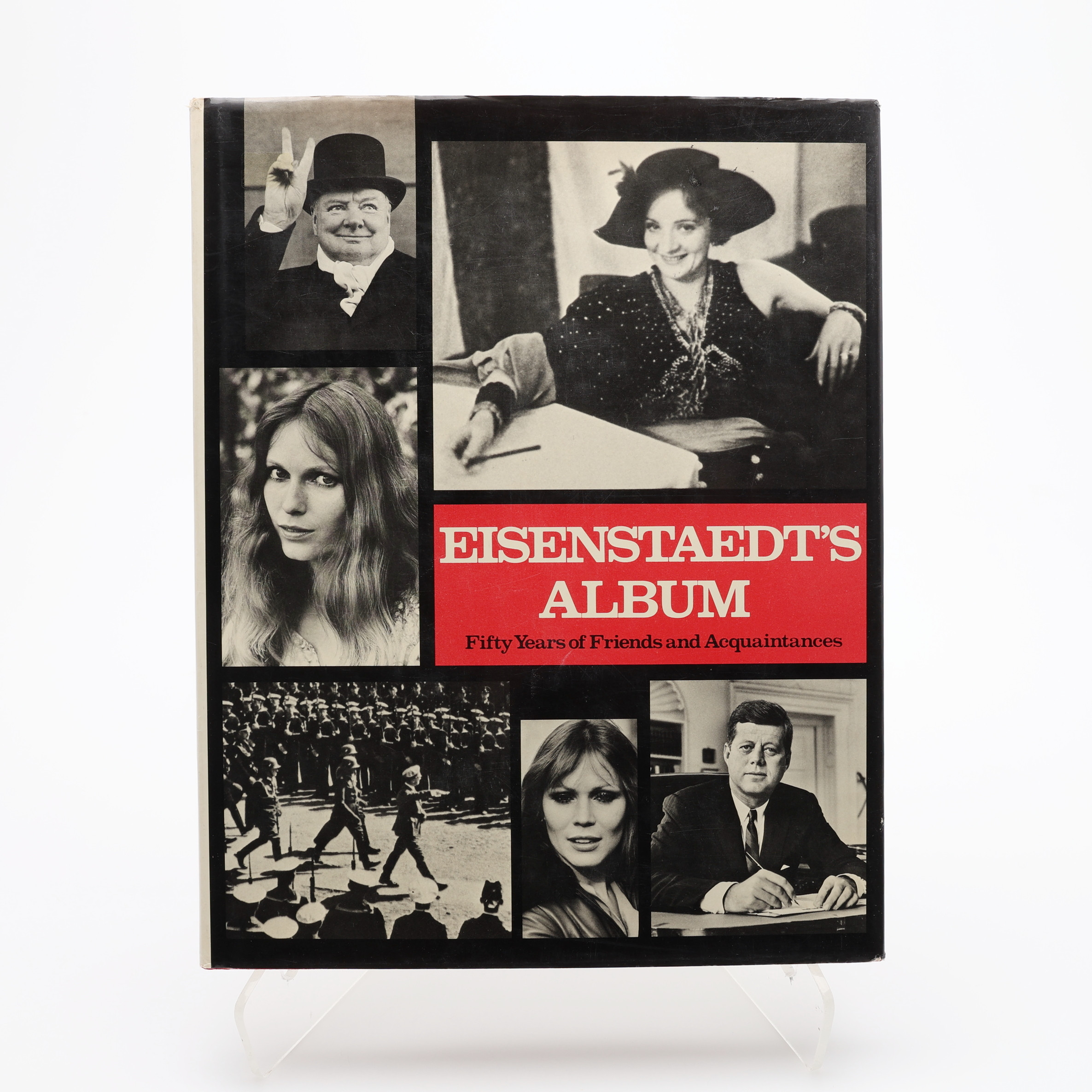 FOTO. DEN AMERIKANSKE FOTOGRAFEN ALFRED EISENSTAEDTS "EISENSTAEDTS ALBUM: FIFTY YEARS OF FRIENDS AND ACQUAINTANCES" I FÖRSTA UPPLAGAN, 1976.