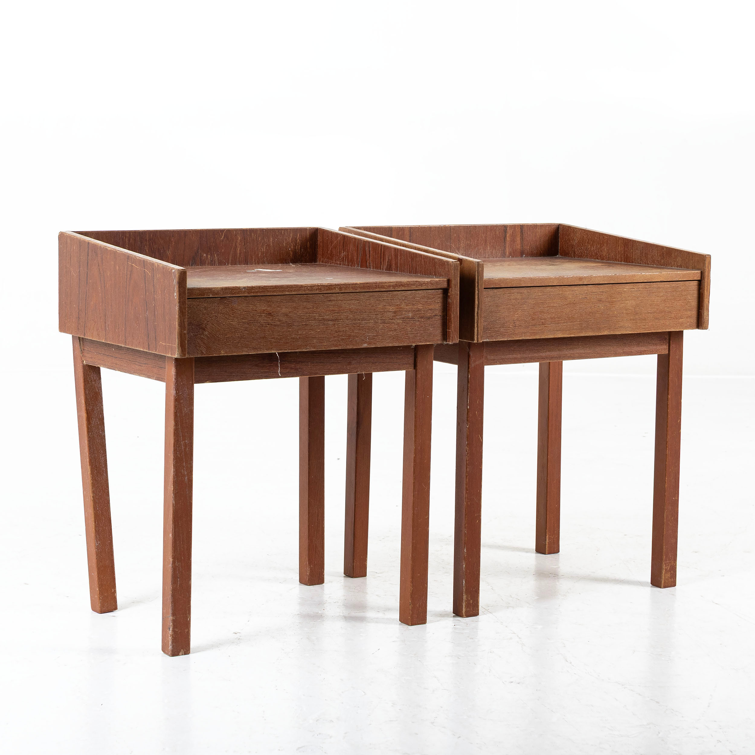 SÄNGBORD, ett par, teak, 1950/60-tal.