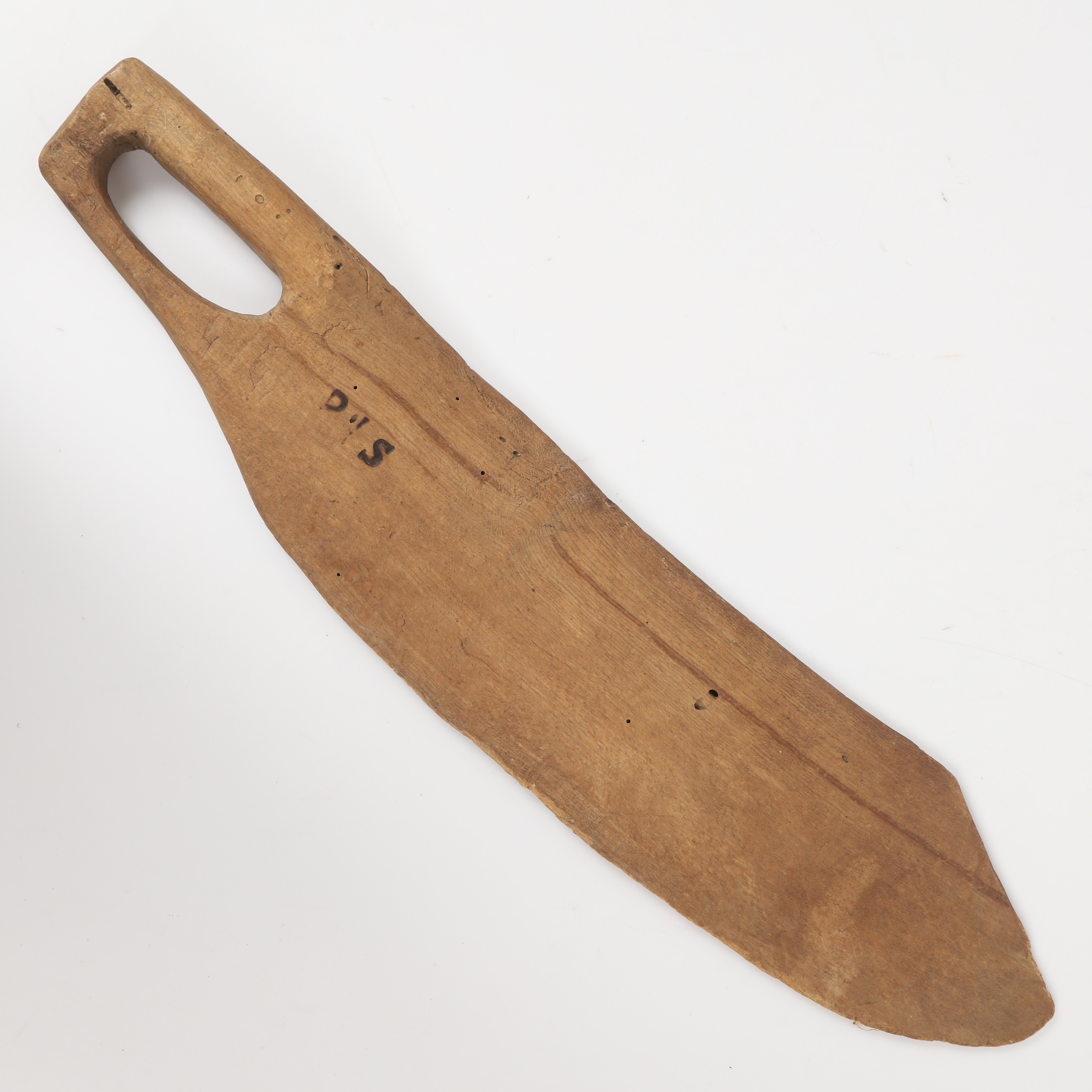 SKÄKTETRÄ, allmoge med brännmärke, 1800-tal.