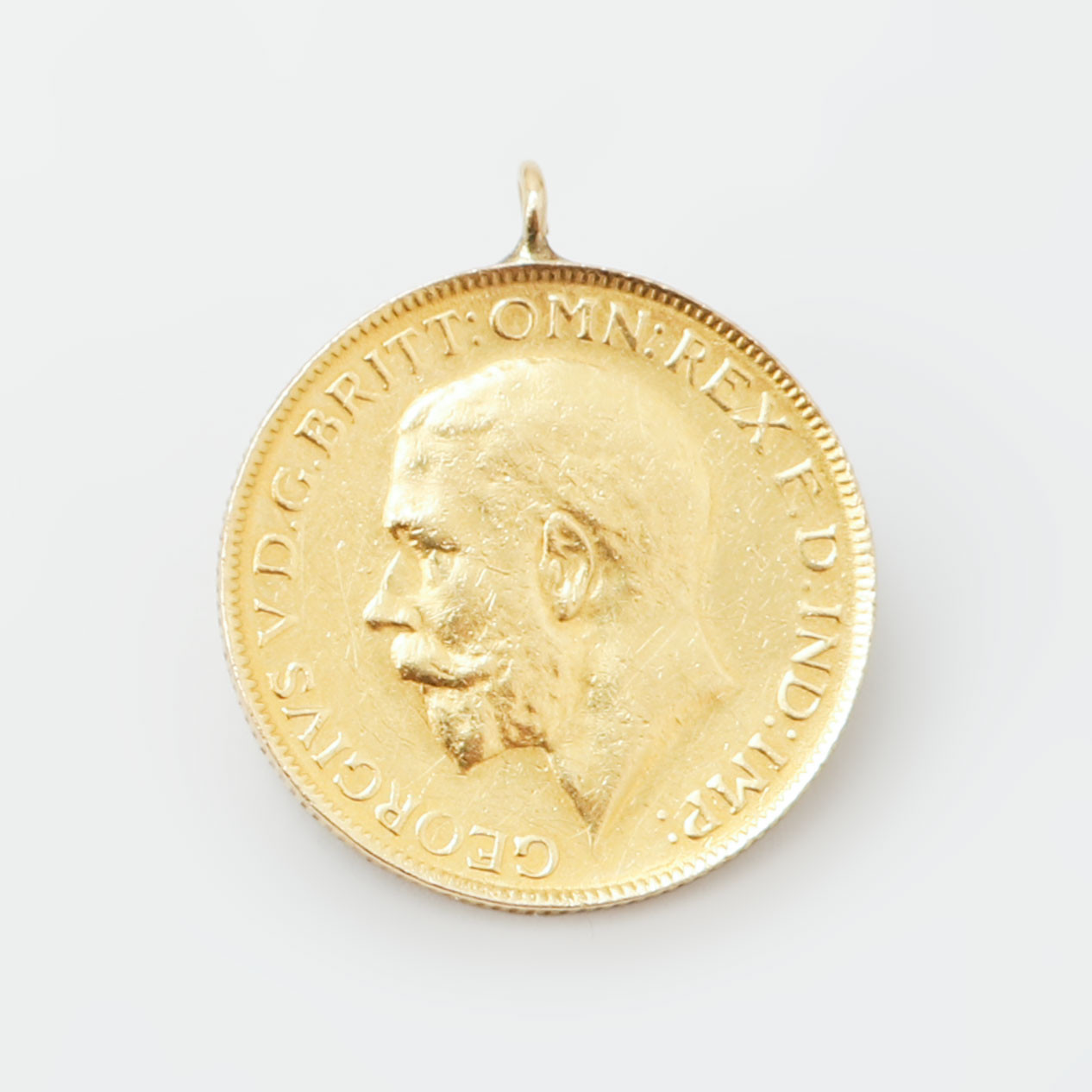HÄNGE/MYNT, 22k guld, sovereign, George V, Australien, 1926.
