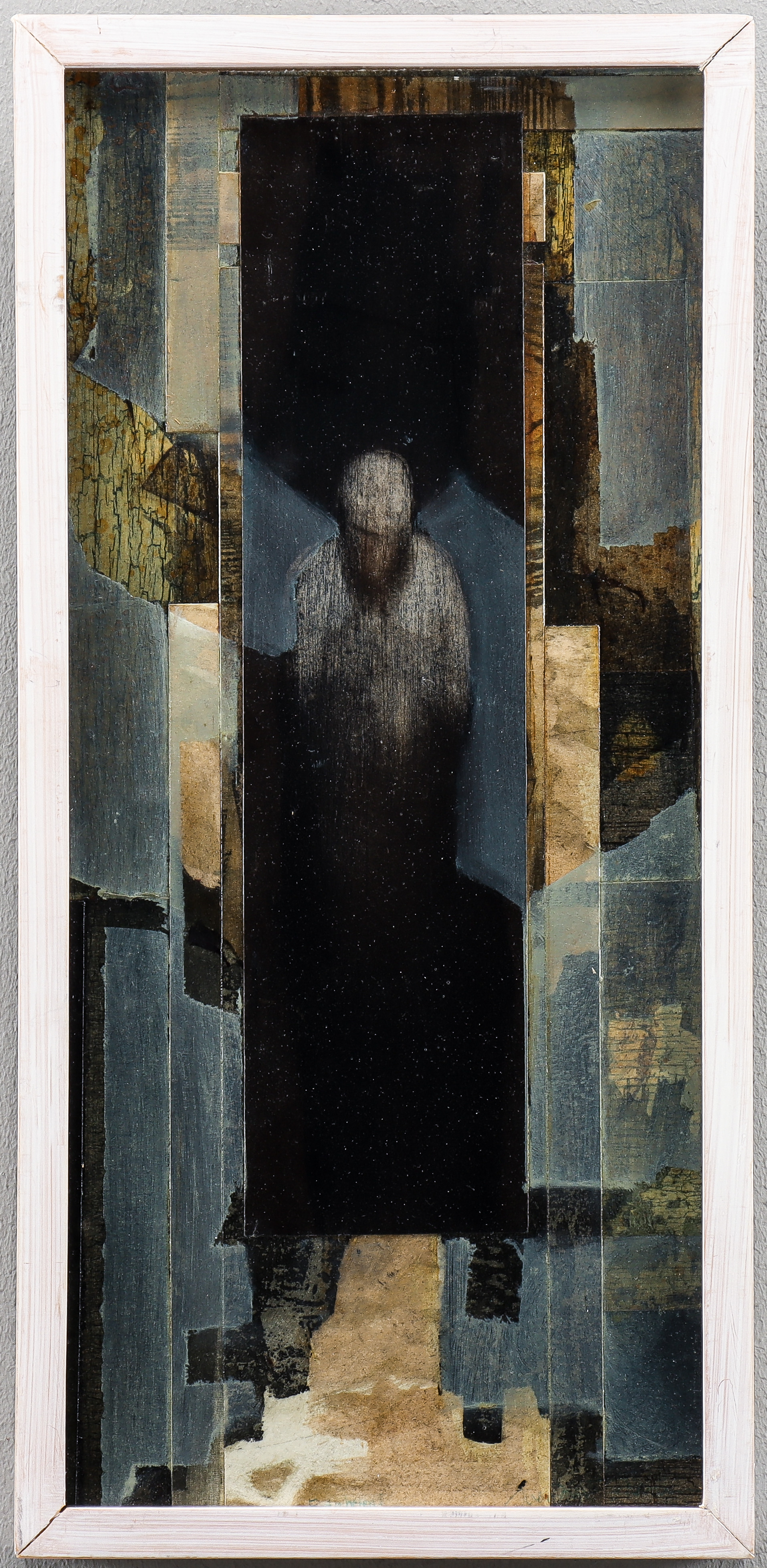 SVEN INGVAR JOHANSSON. Grafikcollage, signerad.