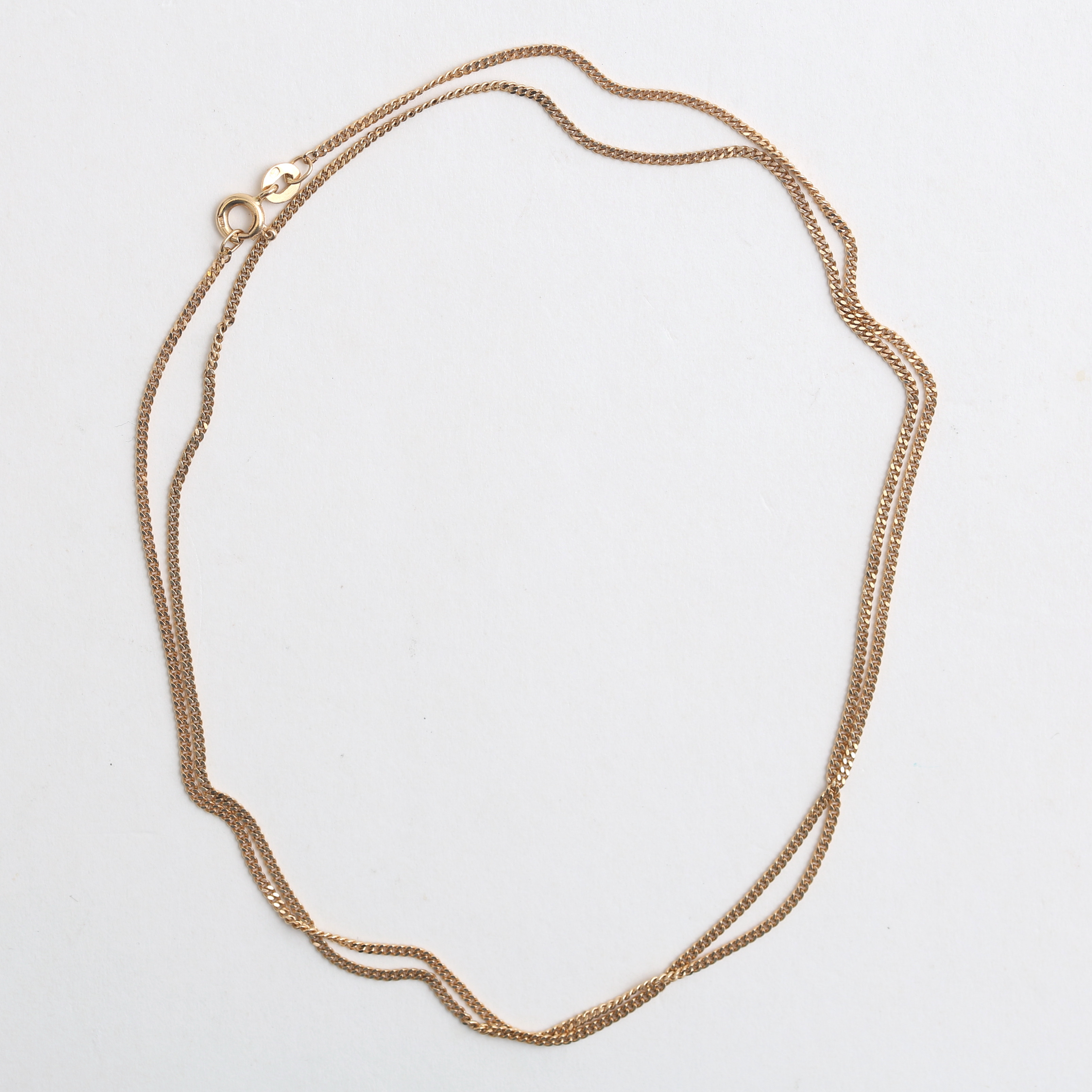 KEDJA, pansar, 18 k guld, 4,60 gram.