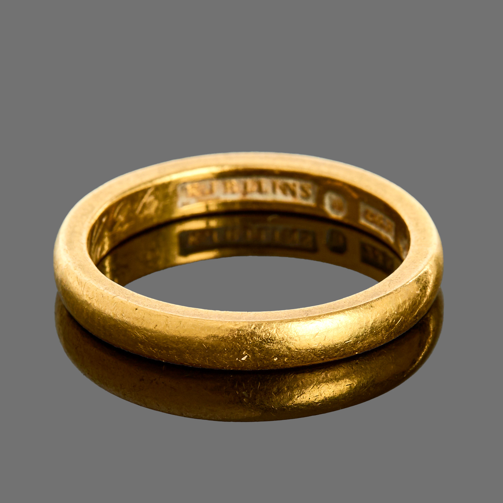 RING, 23k guld, Kjellin Per Georg Fritiof, 1926, Örnsköldsvik.
