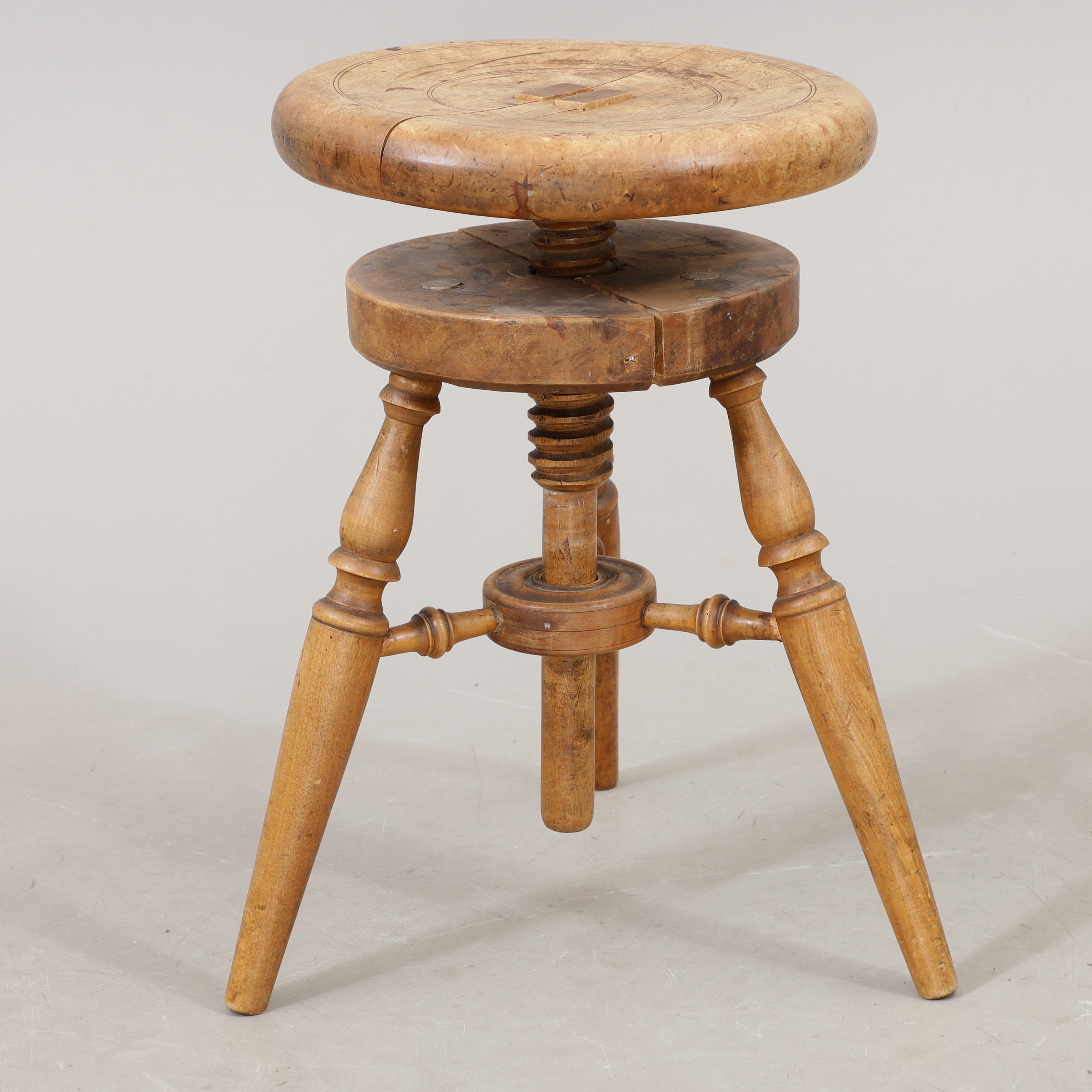 SNURRPALL/ORGELPALL, 1800/1900-tal.