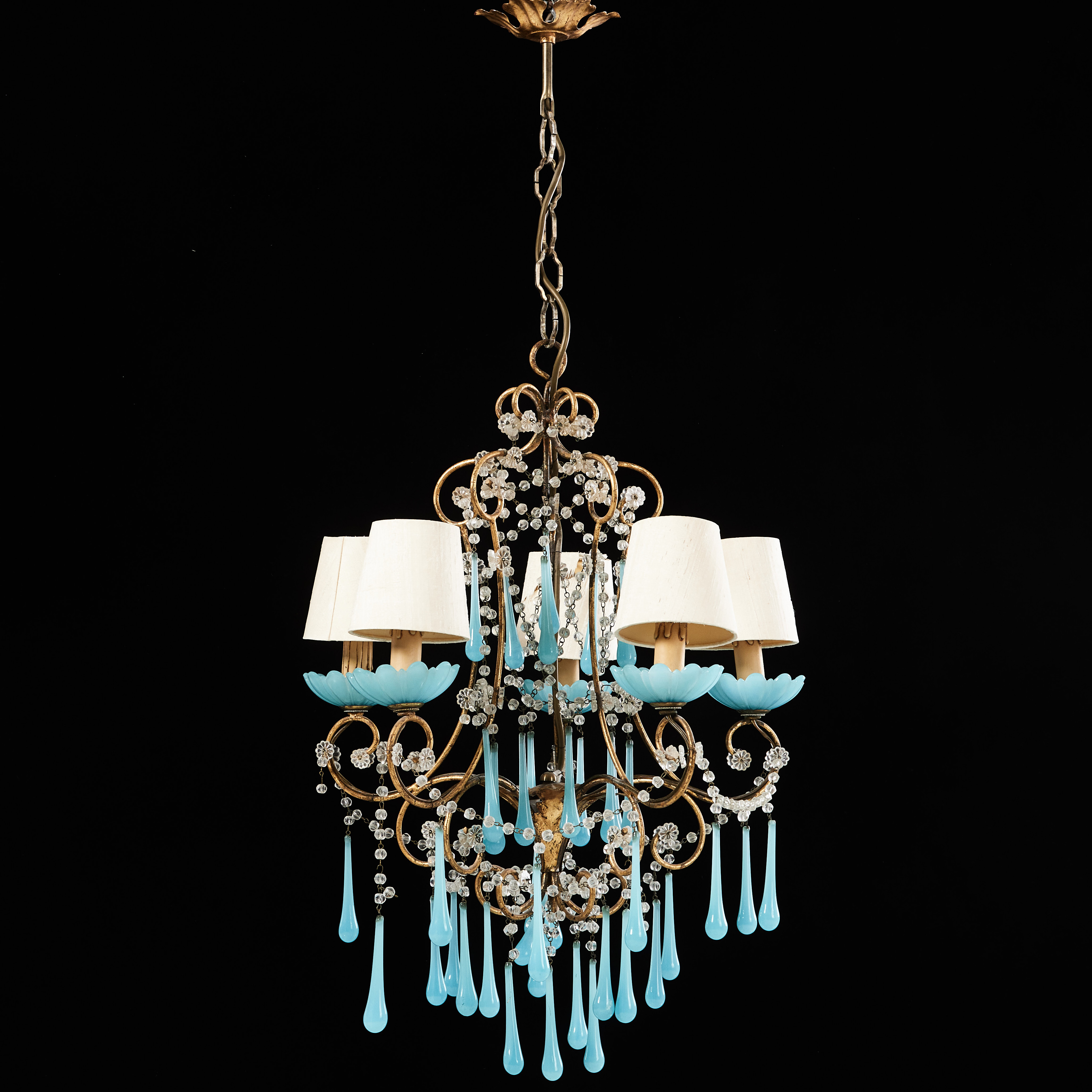 LJUSKRONA, venetiansk stil, 1900-tal.