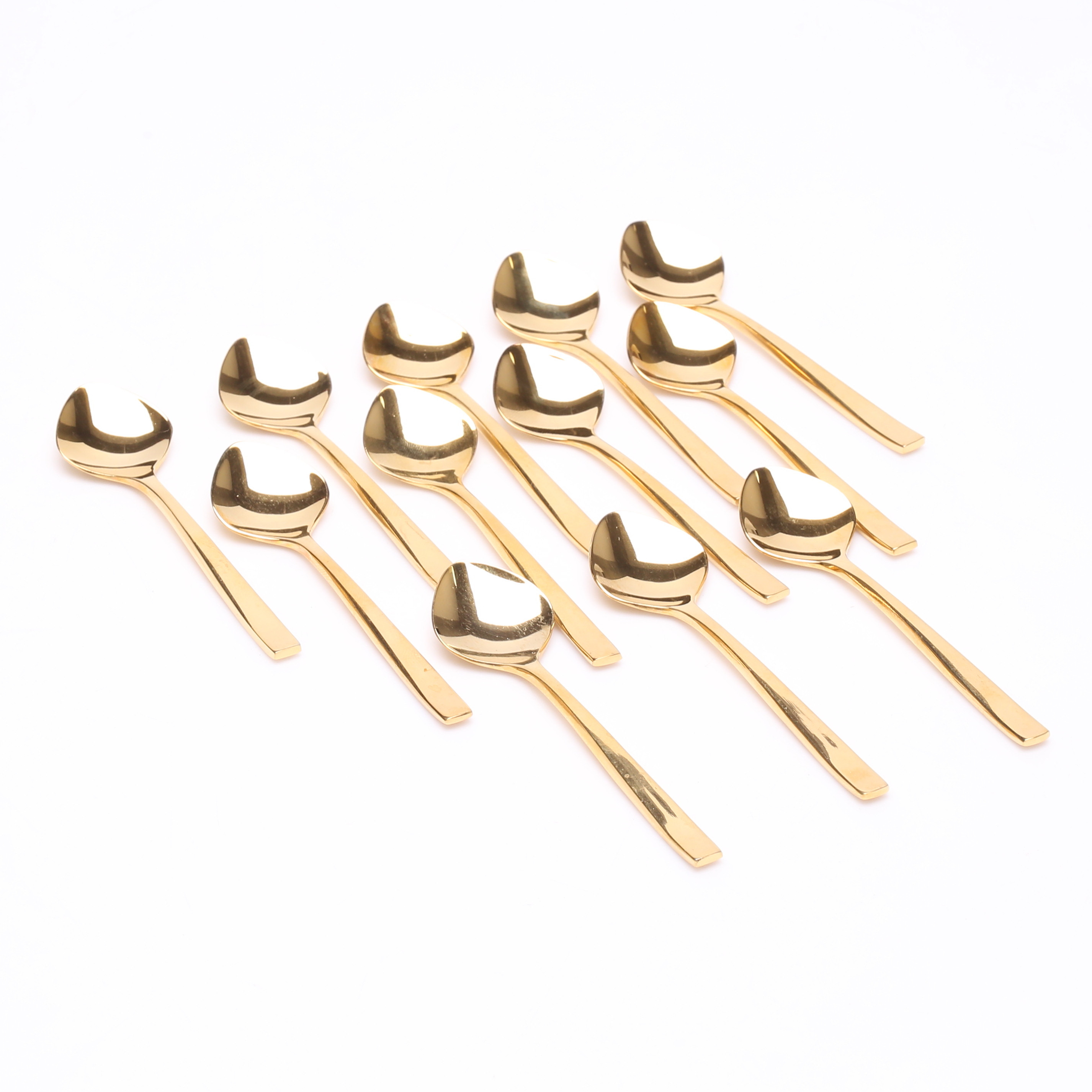 SKEDAR, 12 st, förgyllda, Hackefors.