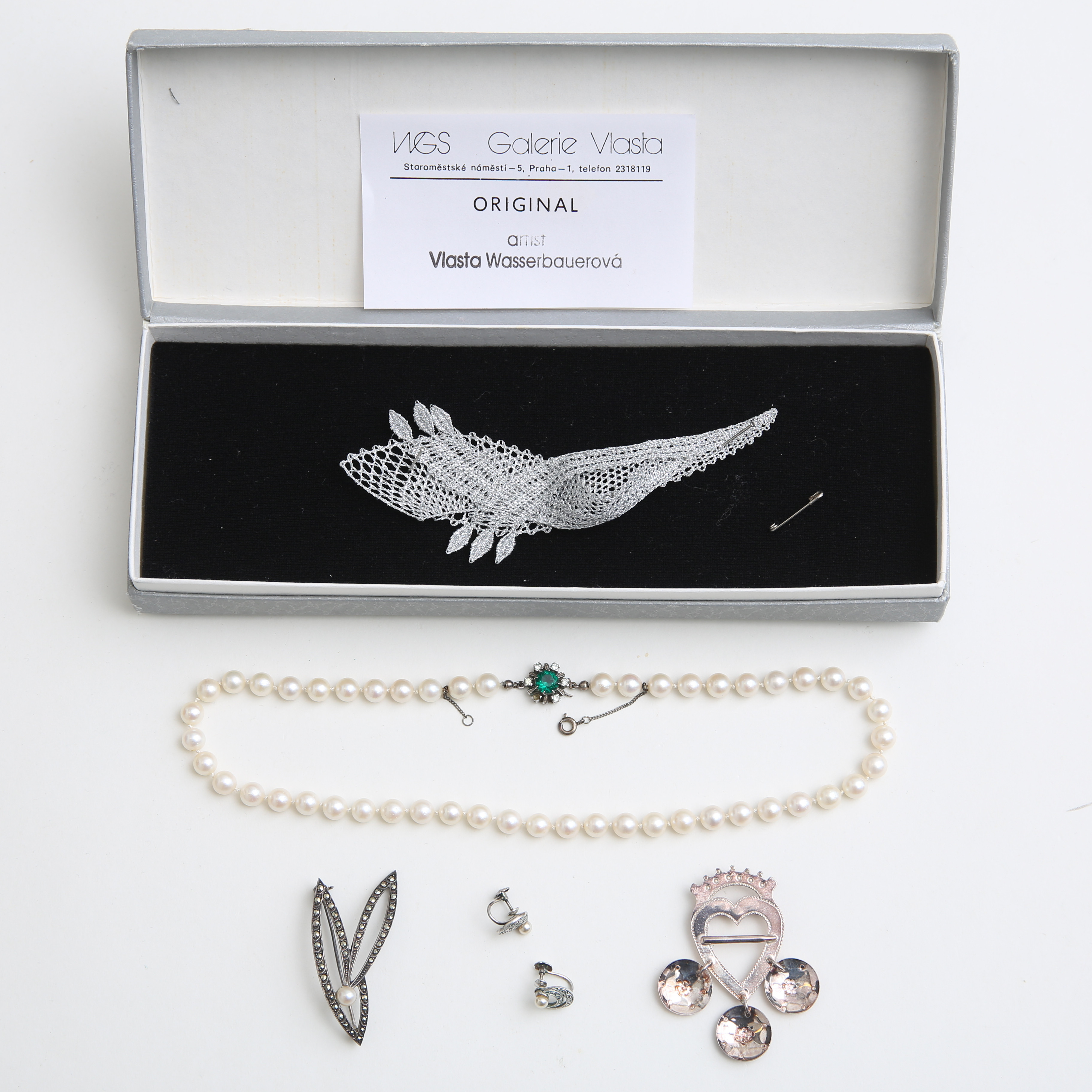 SMYCKEN, 5 delar, SILVER.