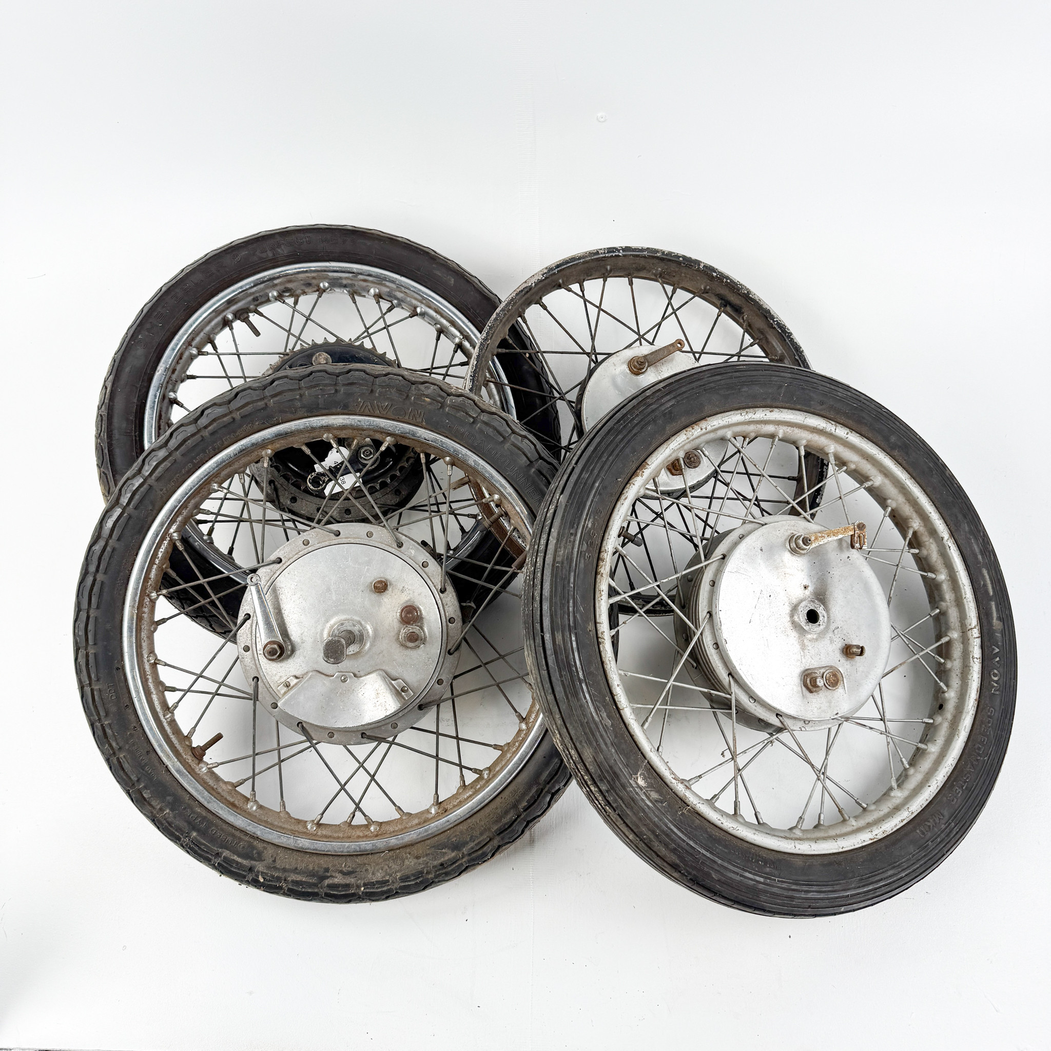 NORTON, hjul, 4 st, 1950/60-tal, England.