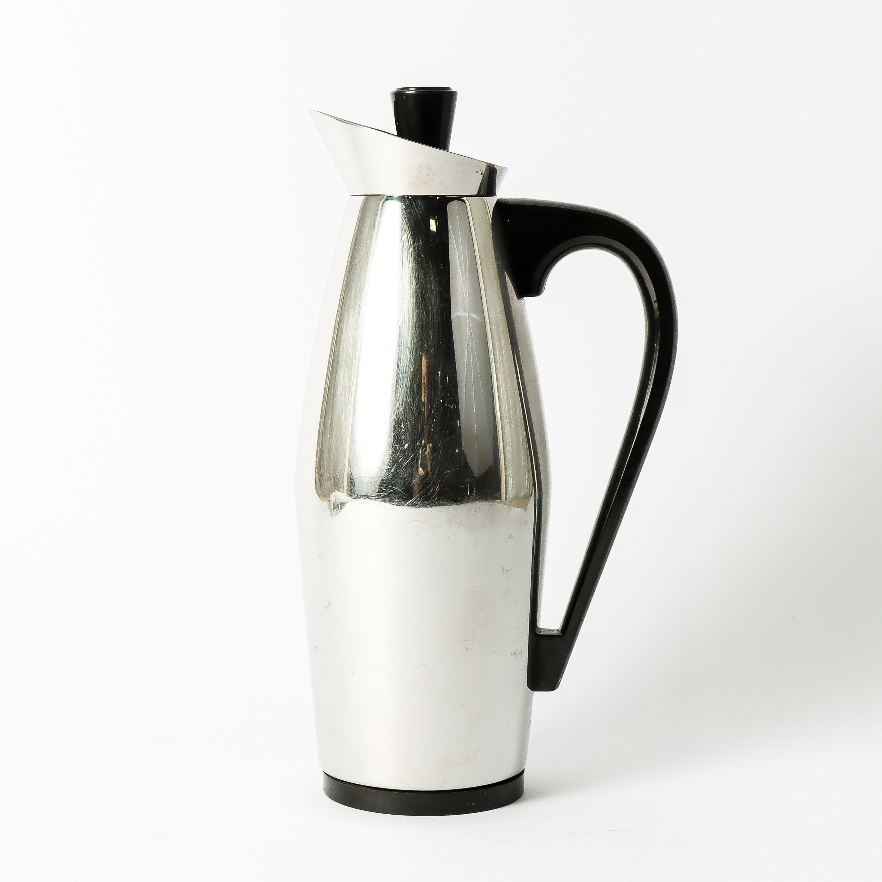 TERMOS / KANNA rostfritt stål, "Sissi", Sigvard Bernadotte, Nilsjohan.