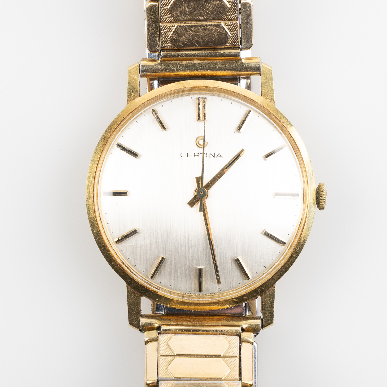 CERTINA, armbandsur, 34 mm, 18K guld, ca 1975.
