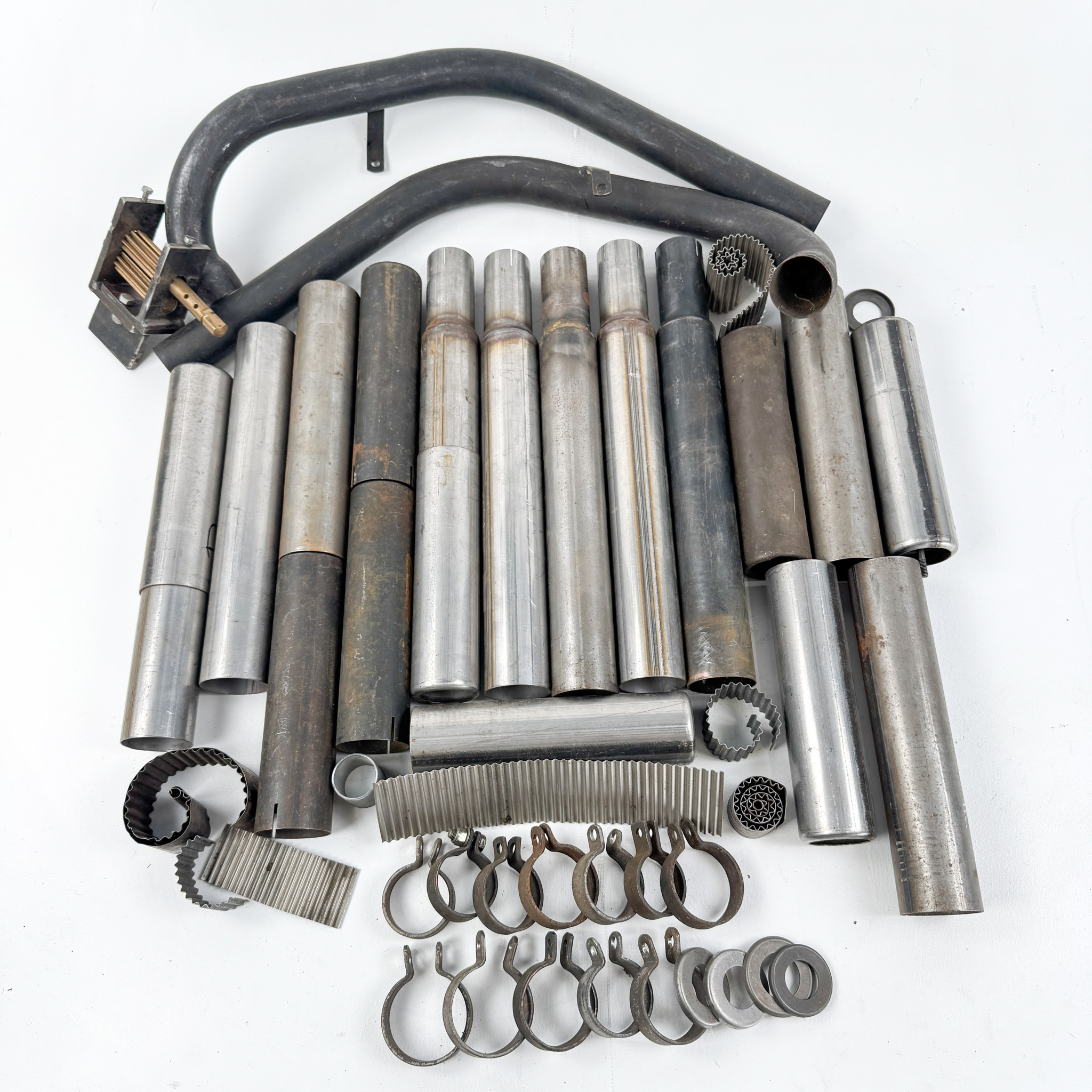 MONARK ALBIN, m/42, avgassystem, nytillverkning.