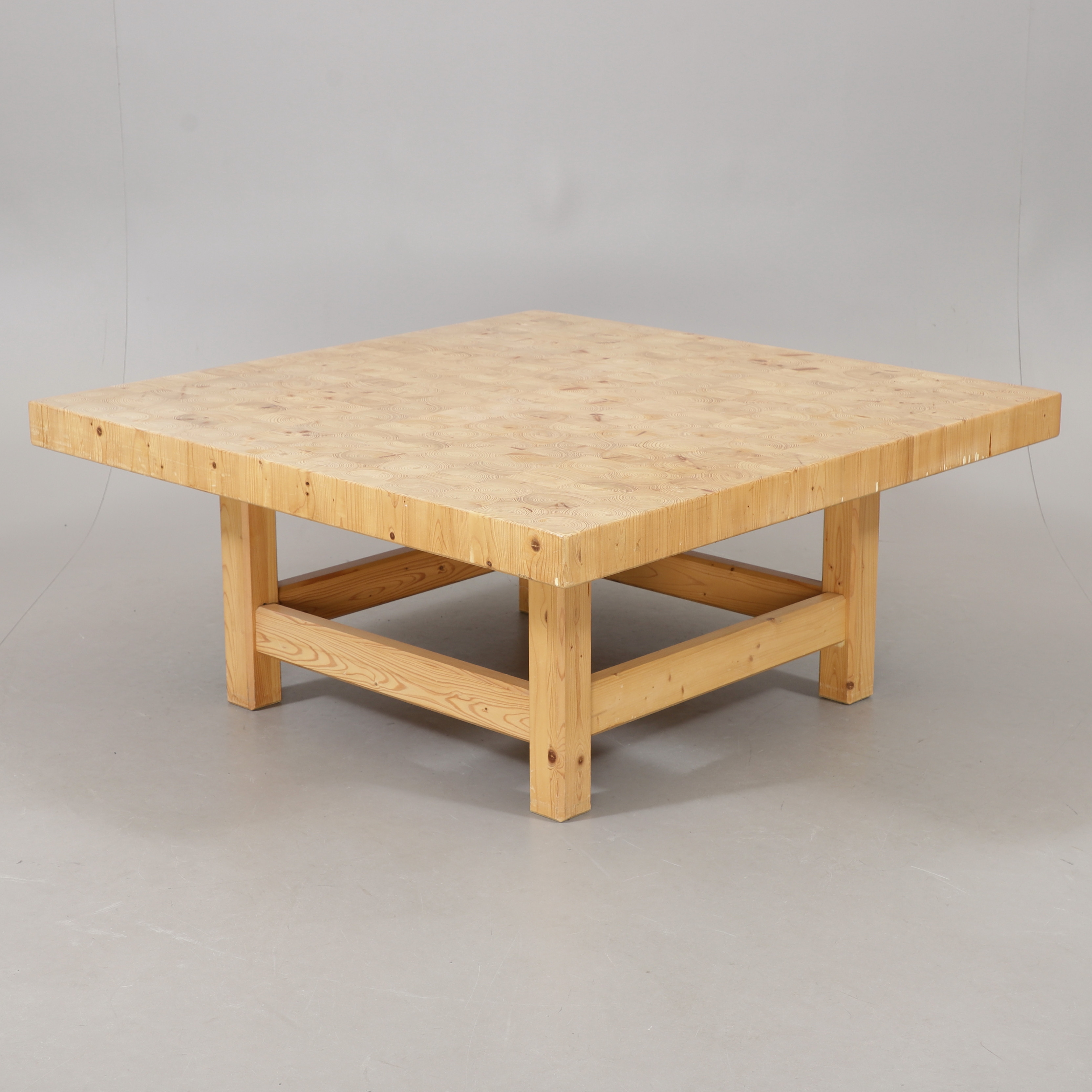 SOFFBORD, massiv furu, 1970/1980-tal.