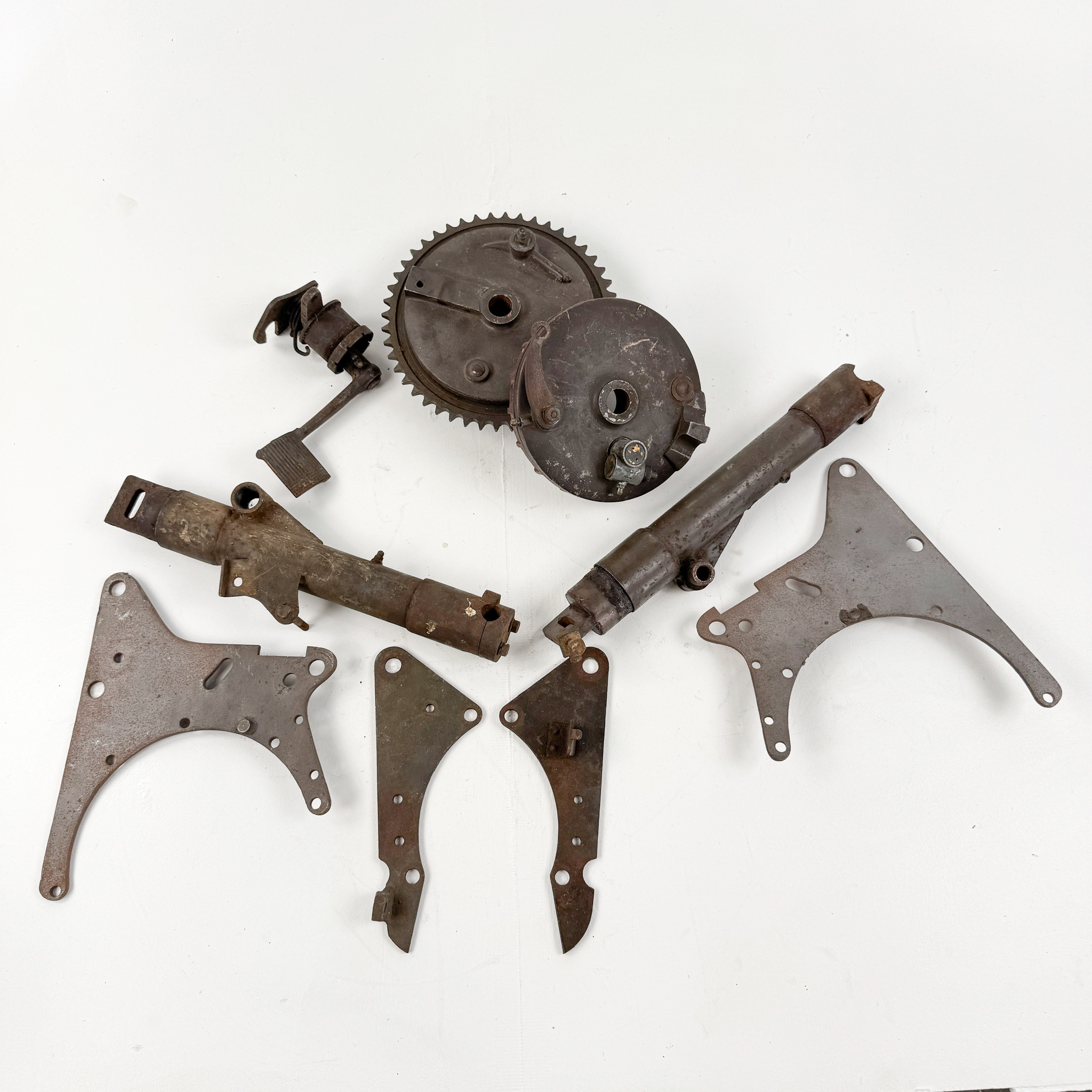 MONARK ALBIN, m/42, parti delar, 1940-tal, Sverige.