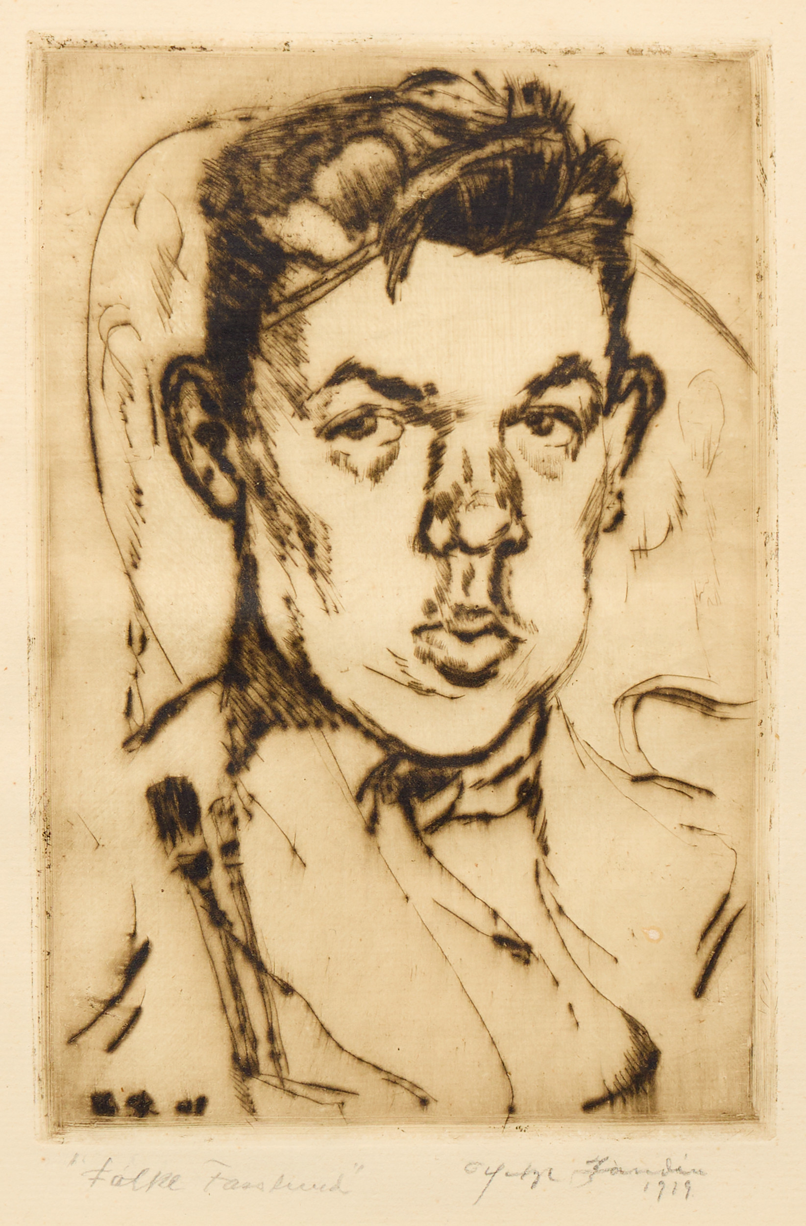 HELGE ZANDÉN. "Folke Forslund", 1918-19.