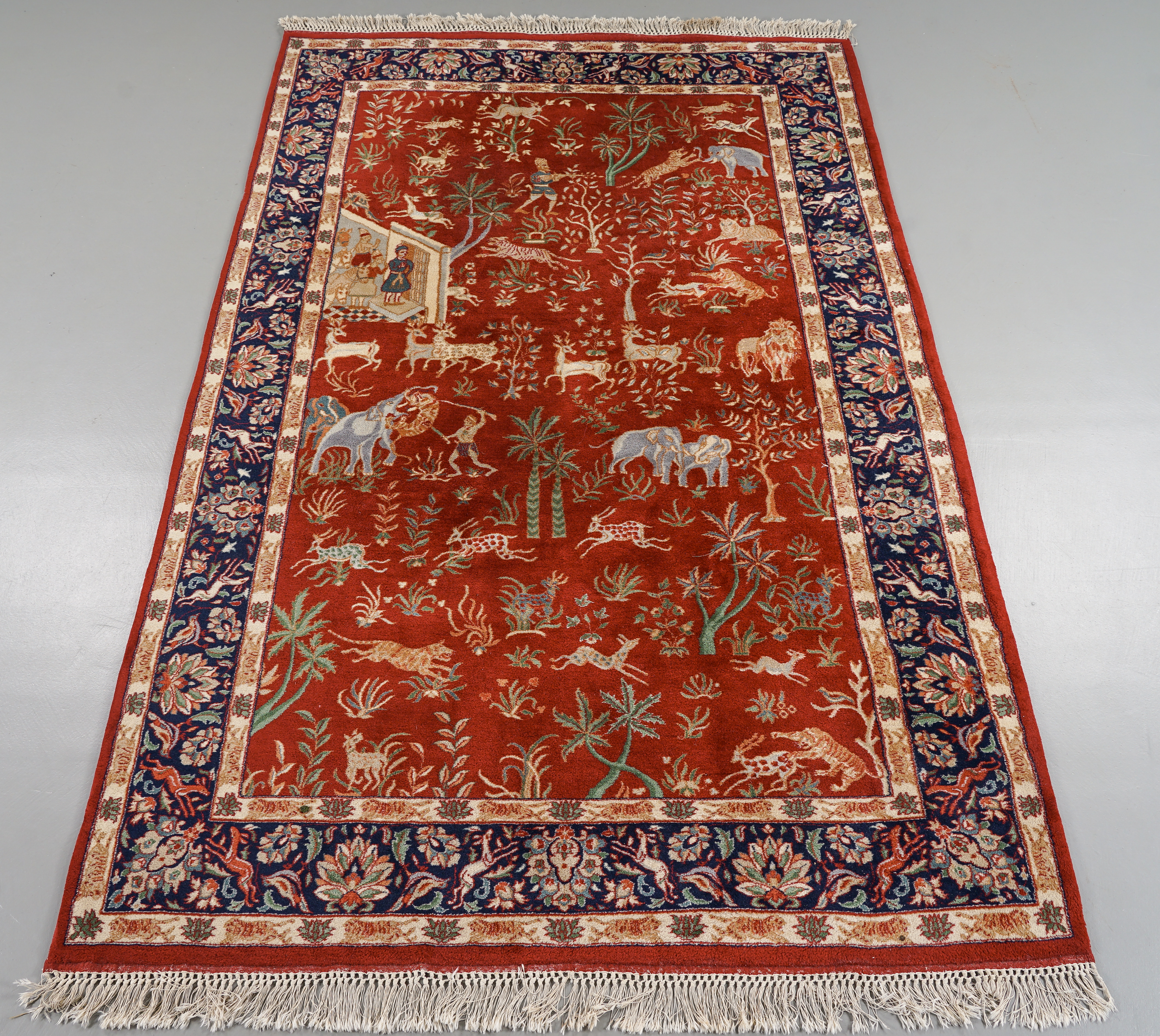 MATTA Orientalisk, handknuten, 275x178 cm.