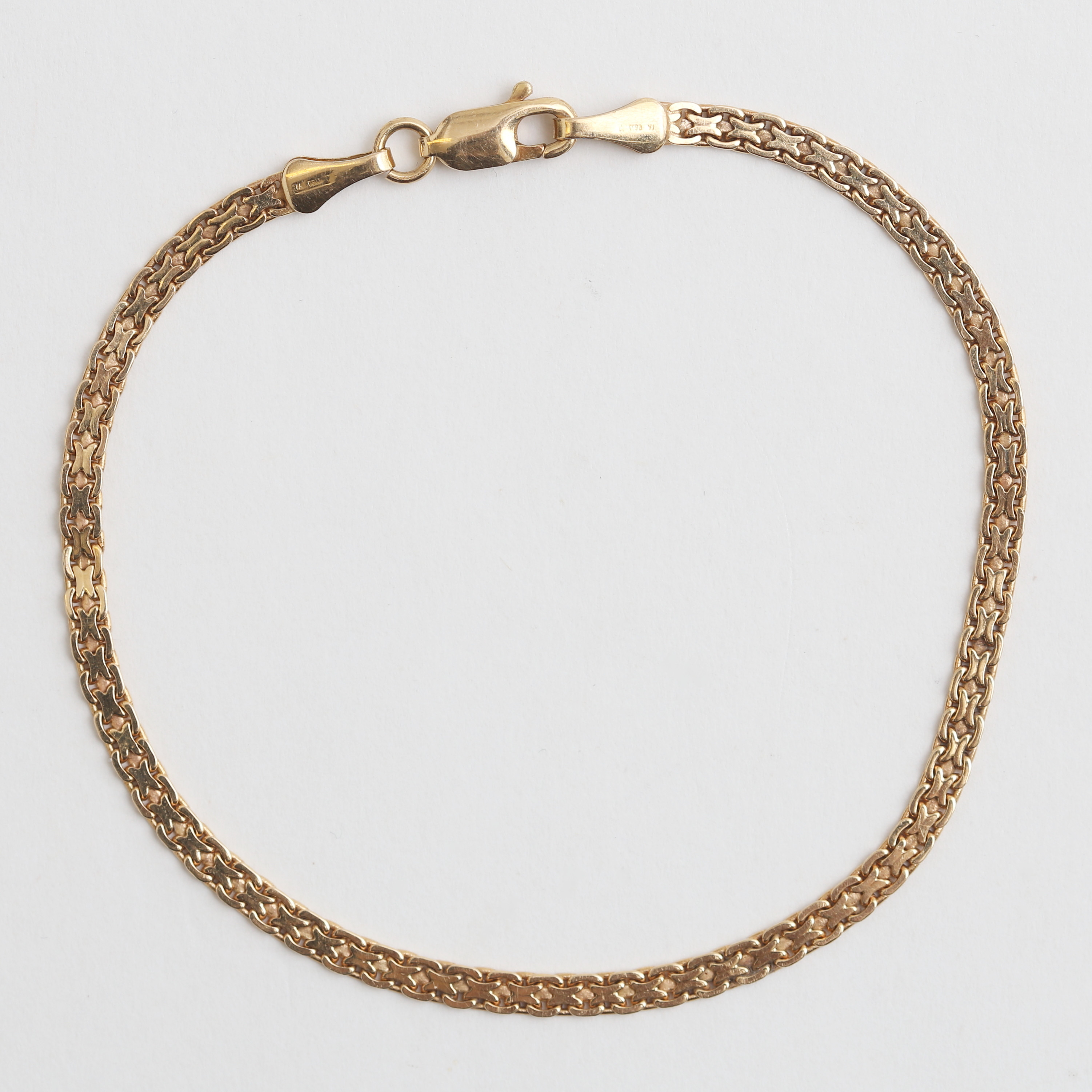 ARMLÄNK, 18 k, 4,18 gram, talien.