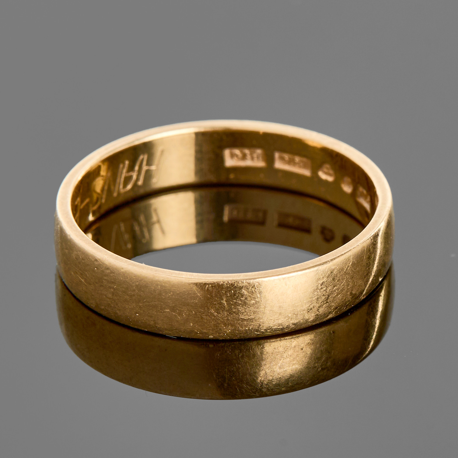 RING, 18k guld, Flemming Uziel AB, 1989, Helsingborg.