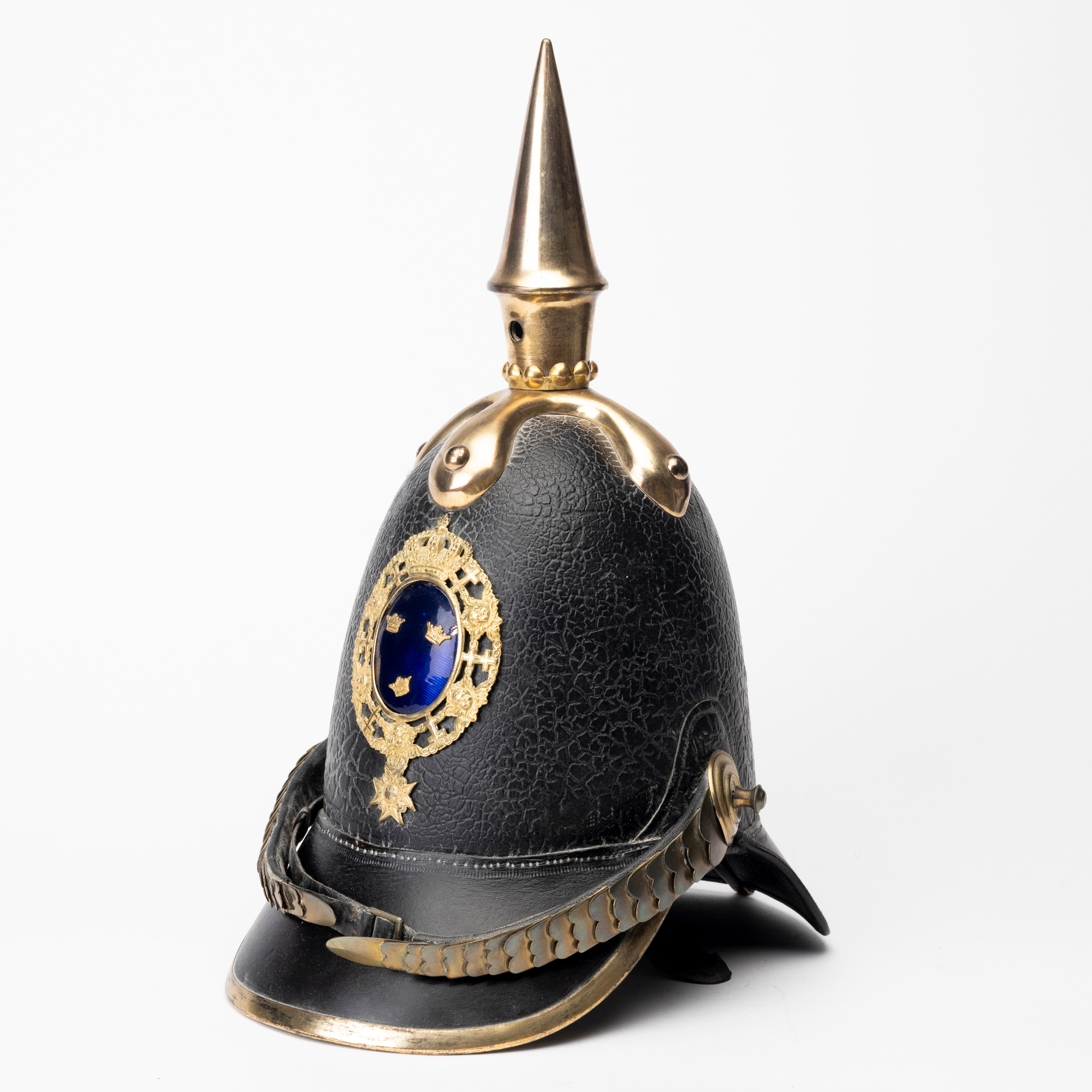 KASK för officer, svensk, m/1845.