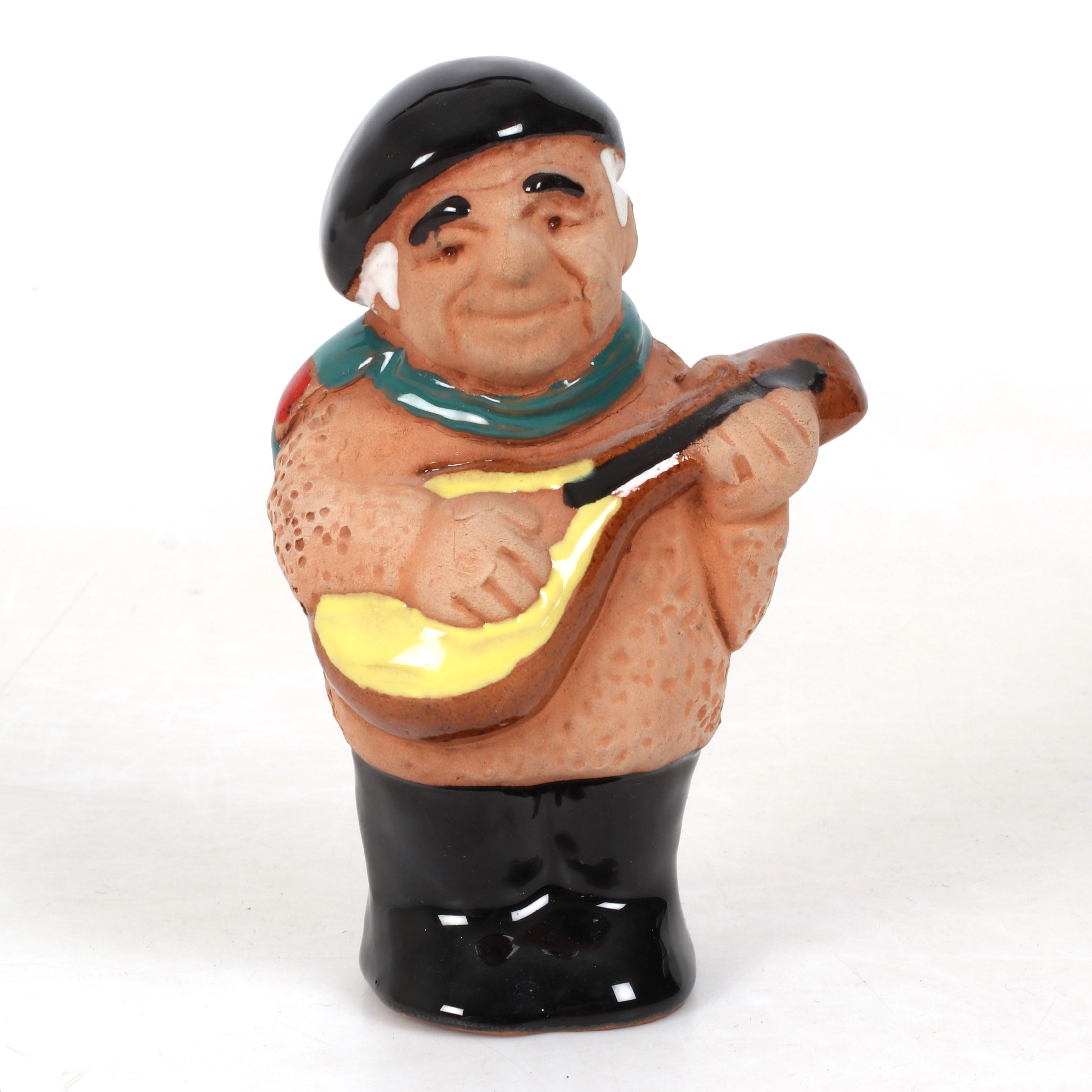 TORE BORG. Figurin, Evert Taube, keramik, 1900-tal.